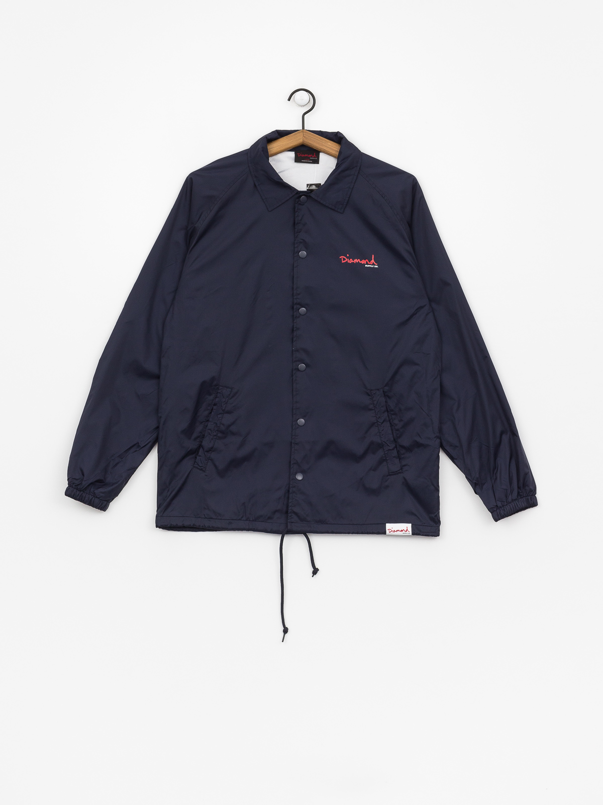 Diamond Supply Co. Og Script Coach Jacket (navy)