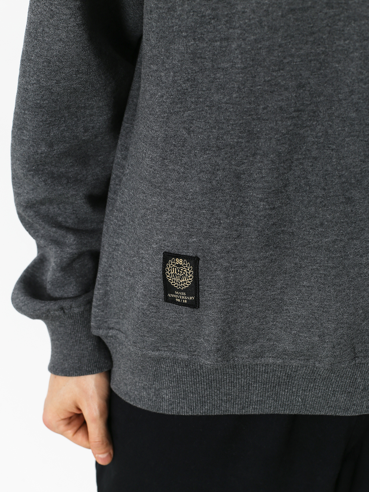 MassDnm Campus Sweatshirt (dark heather grey)