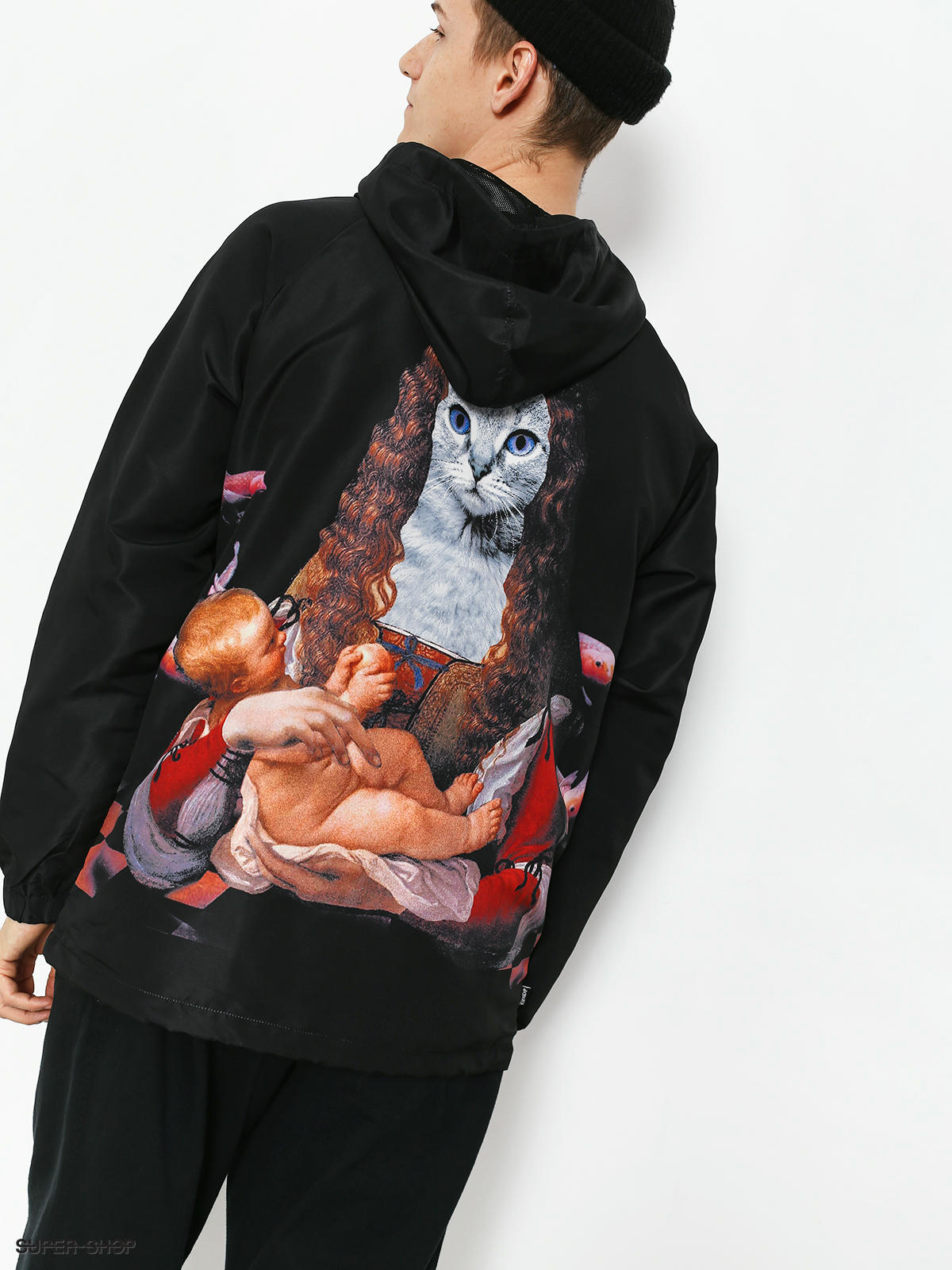 ripndip mother fish baby black hoodie