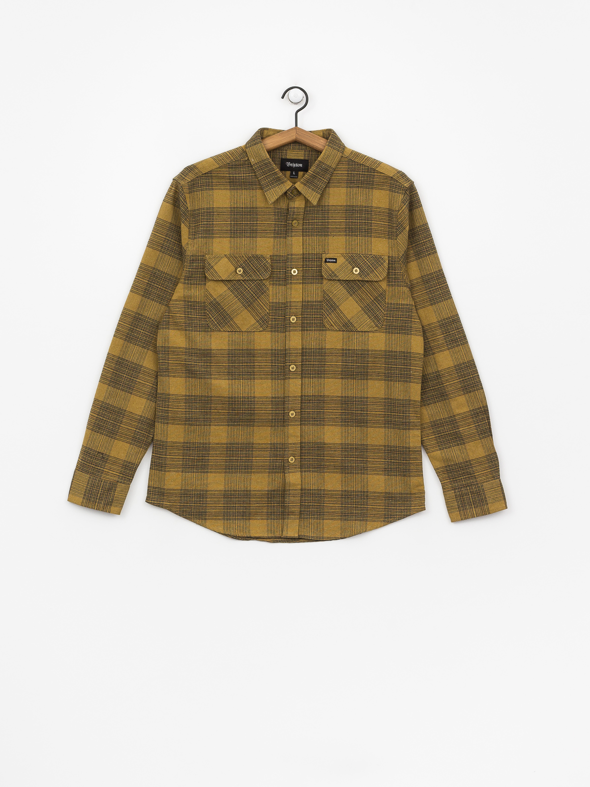 Brixton Bowery Ls Shirt (avocado)