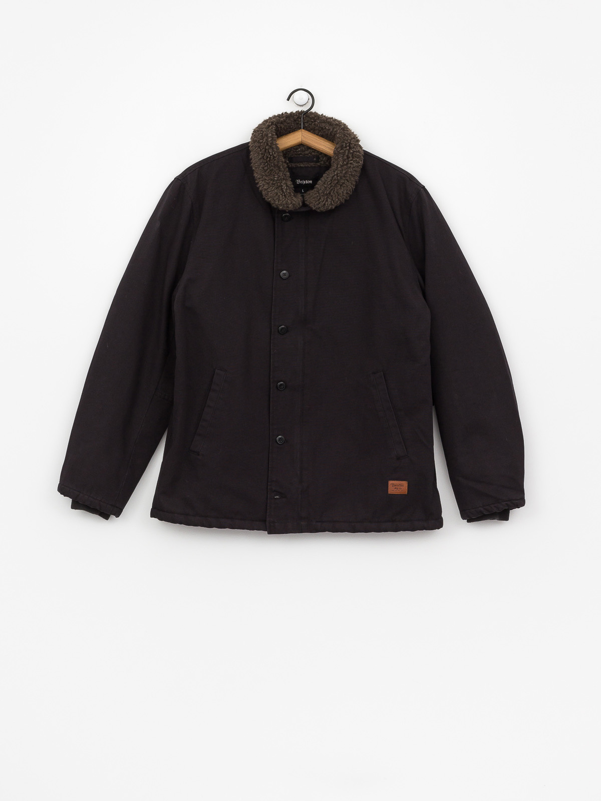 Brixton Mast Jacket (black/brown)