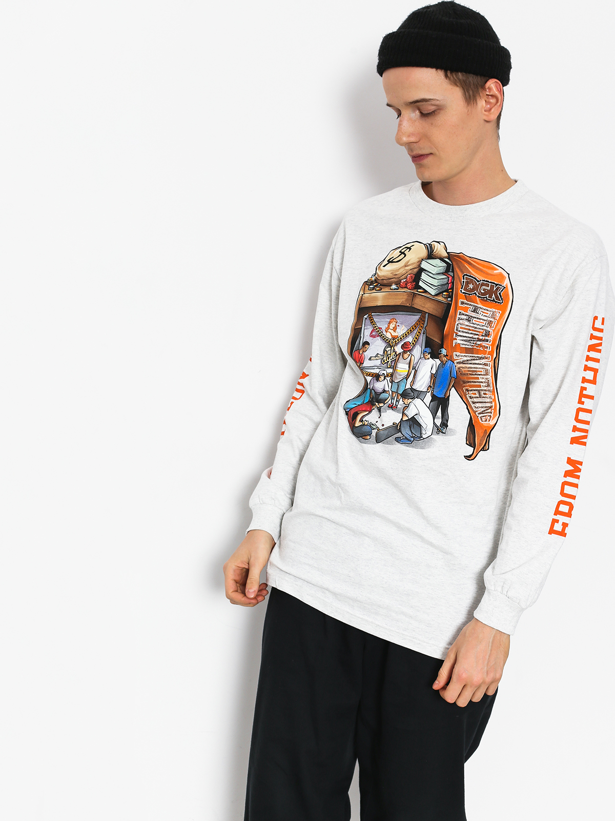 DGK Hard Knocks Longsleeve (ash)