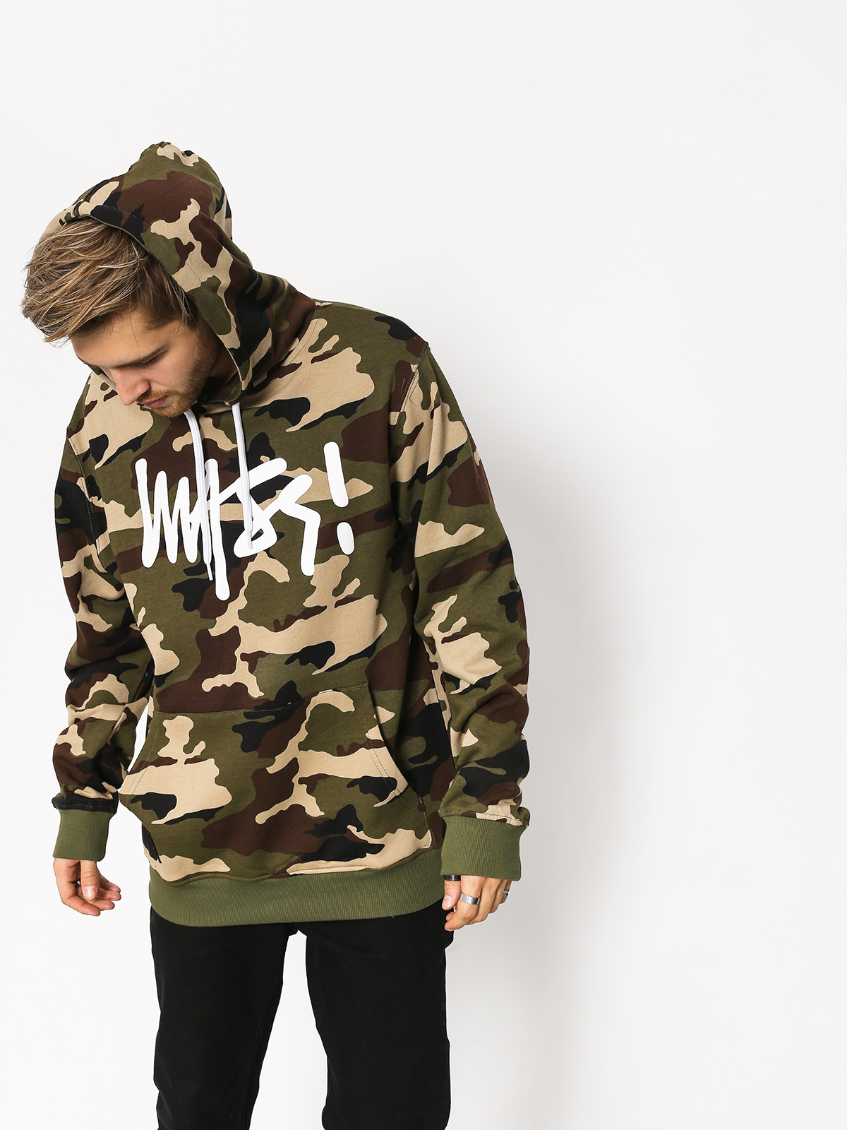 woodland camo hoodie