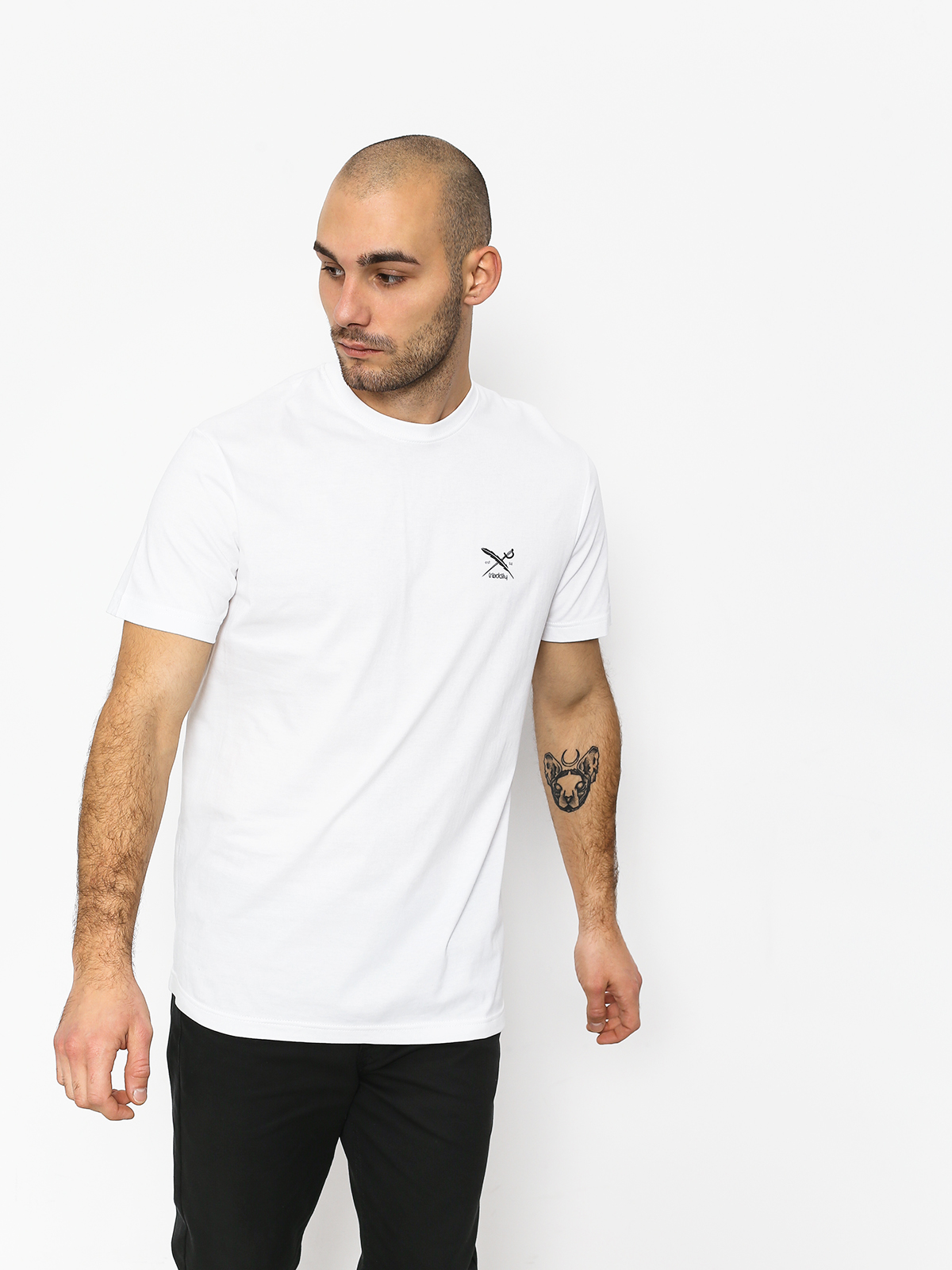 Iriedaily Chestflag T-shirt (white)