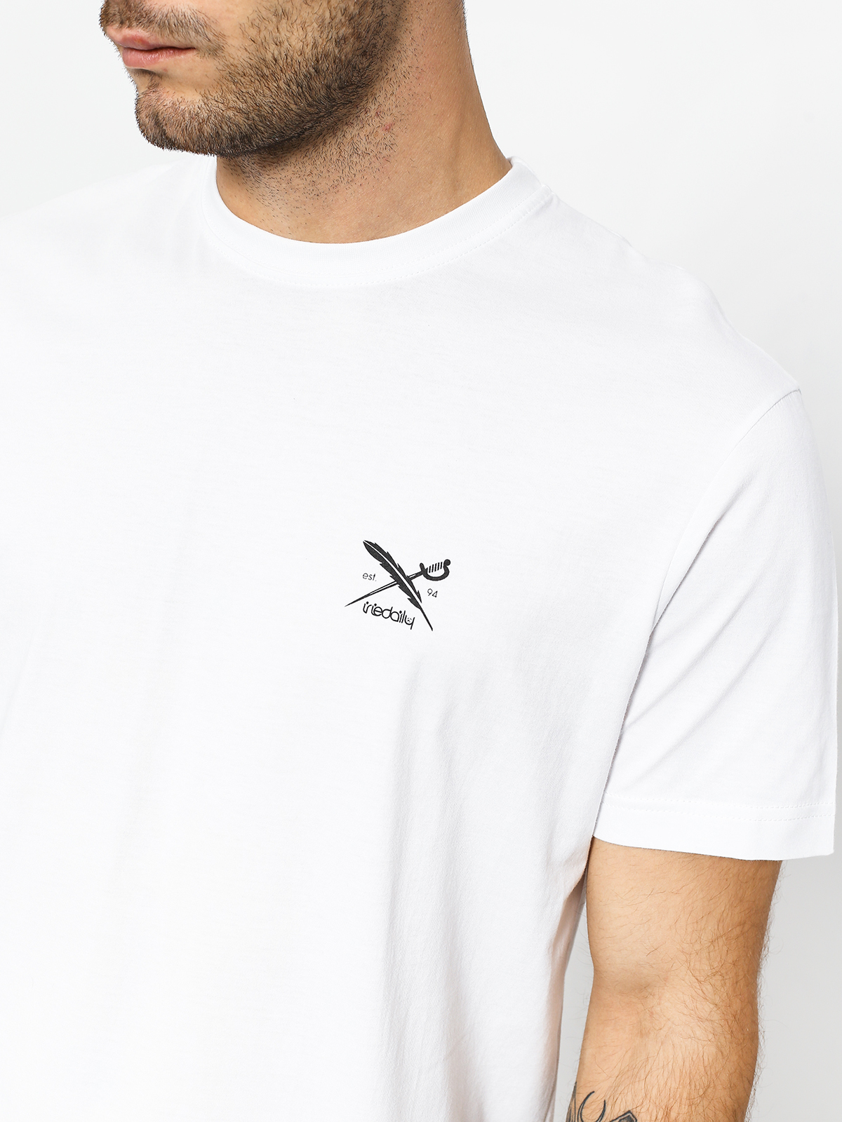 Iriedaily Chestflag T-Shirt (white)