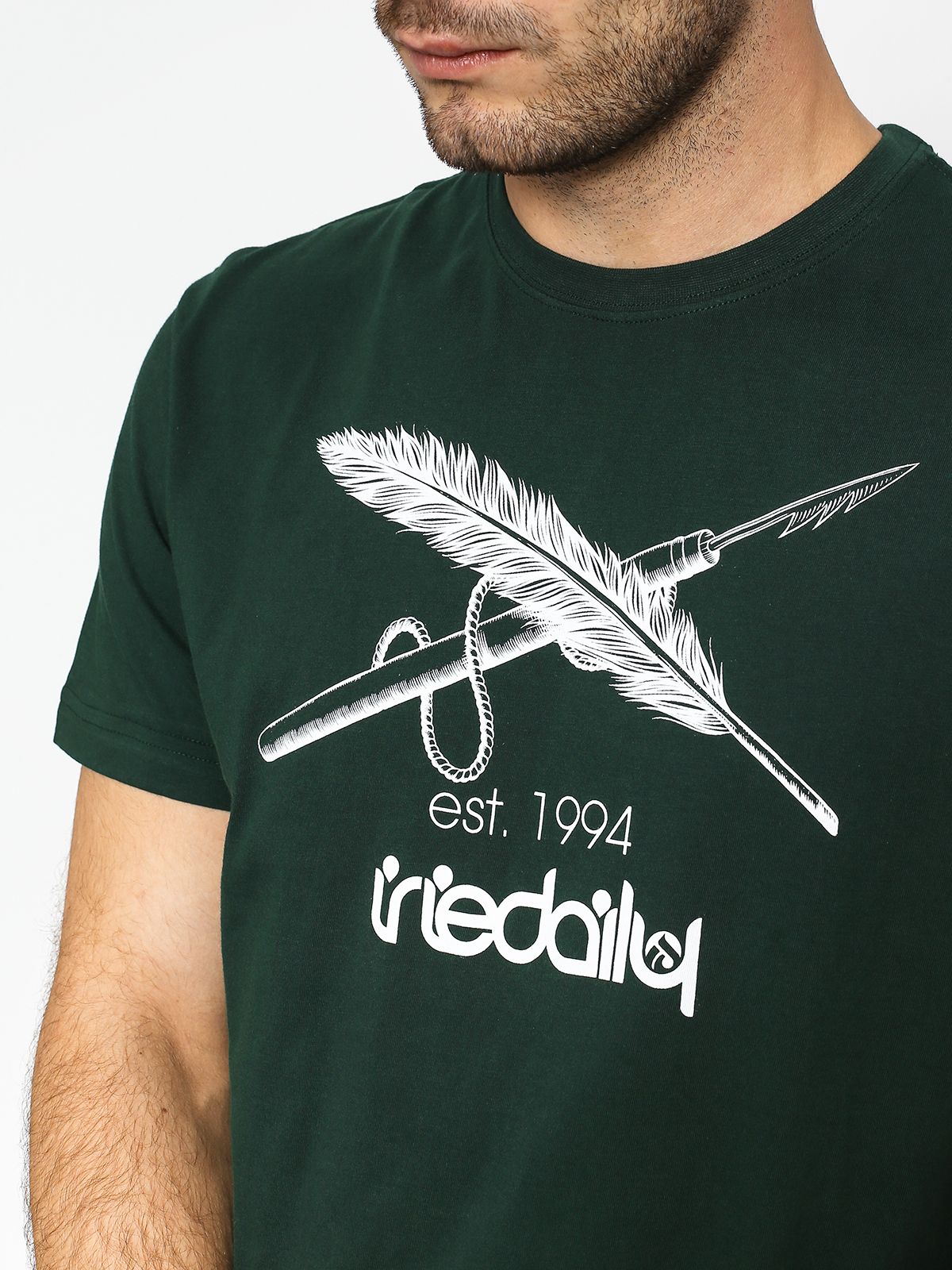 Iriedaily Harpoon Flag T-shirt (hunter)