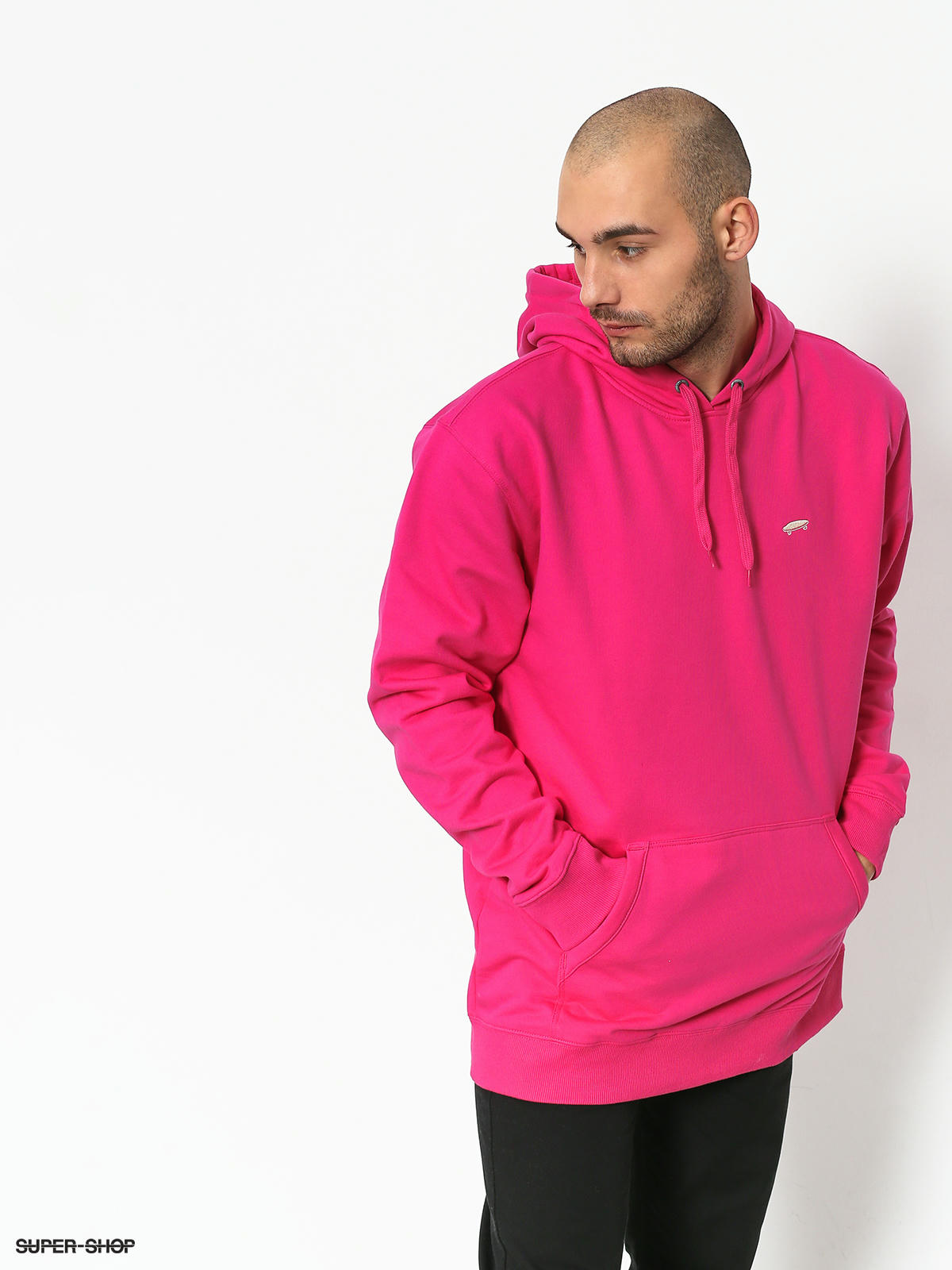 magenta skate hoodie