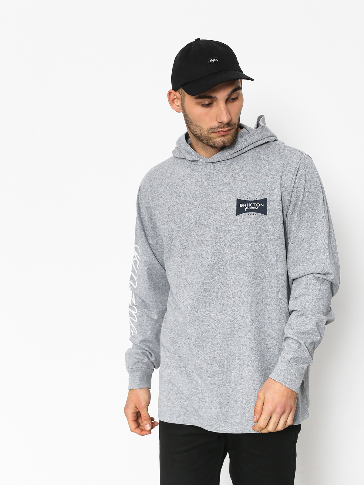 Brixton Ramsey Sv II HD Hoodie (heather grey)