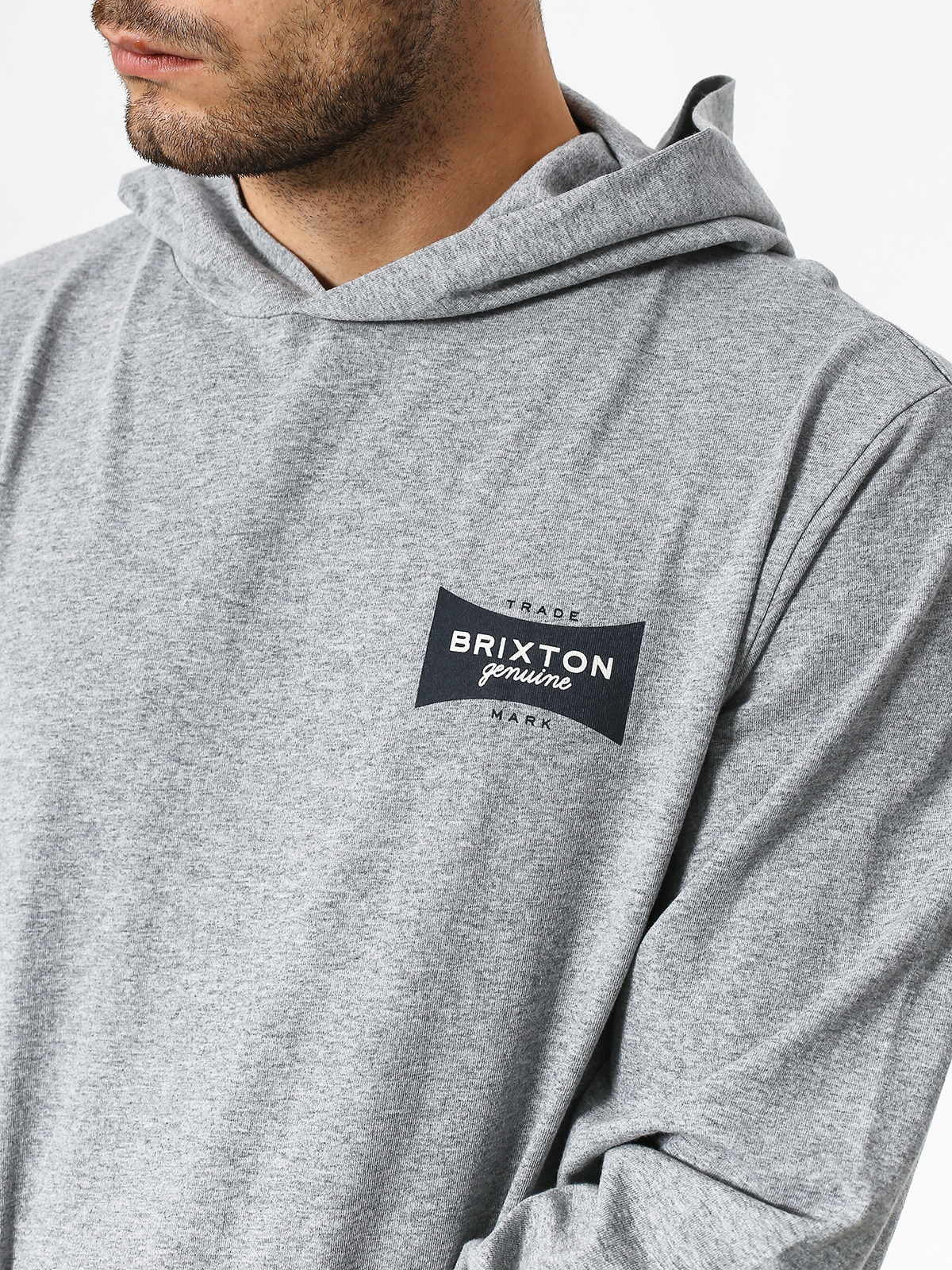 Brixton Ramsey Sv II HD Hoodie (heather grey)