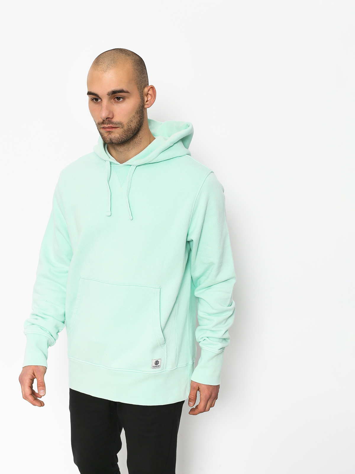 element green hoodie