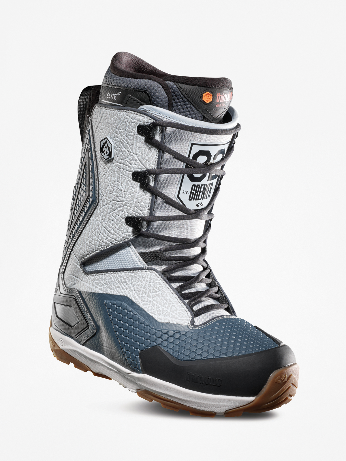 Mens ThirtyTwo Tm 3 Grenier Snowboard boots (grey/black)