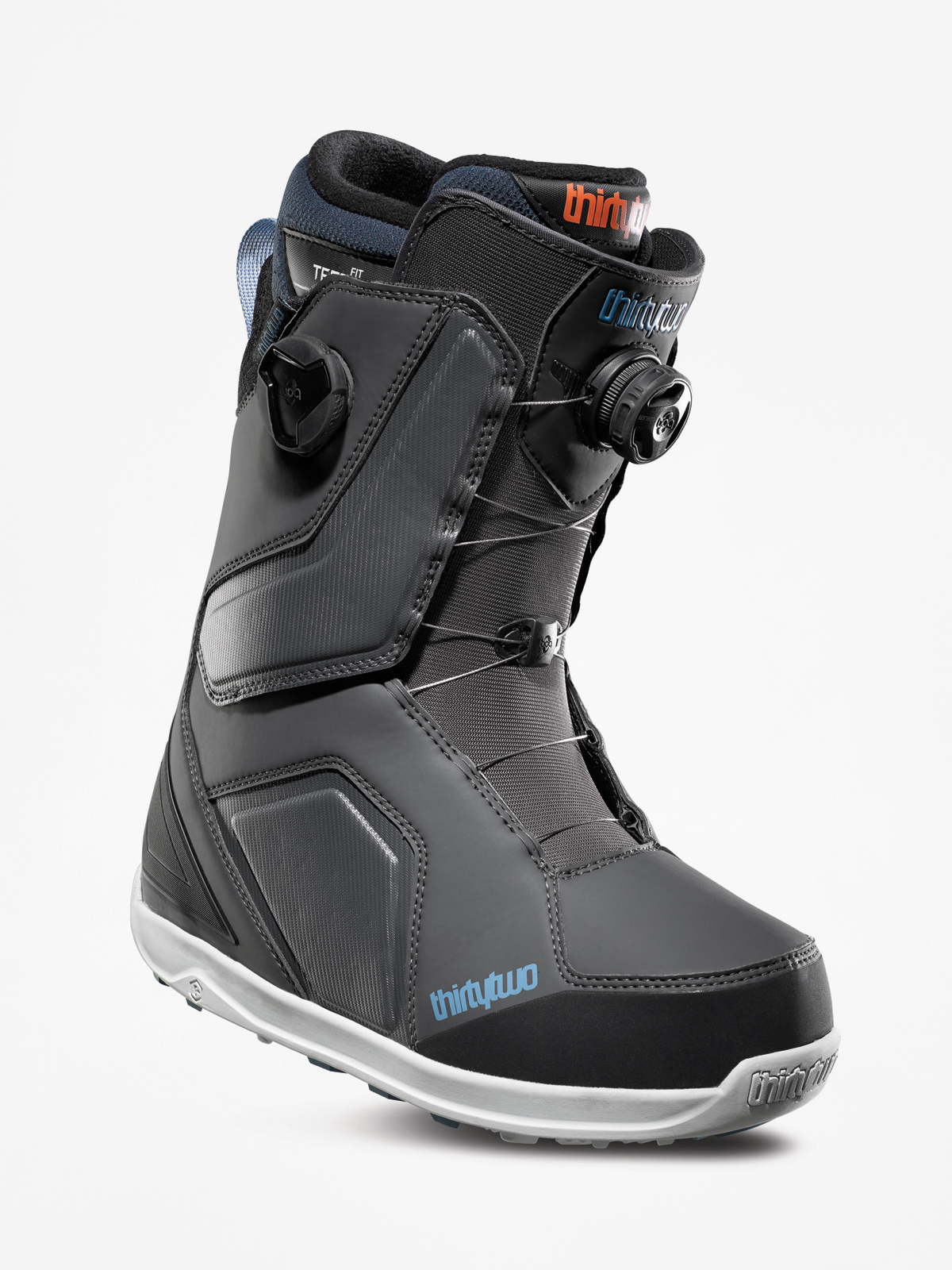 thirtytwo binary boa snowboard boots Shifty Black/Grey / 7.5 whether thats early thirtytwo STW Double Boa Snowboard