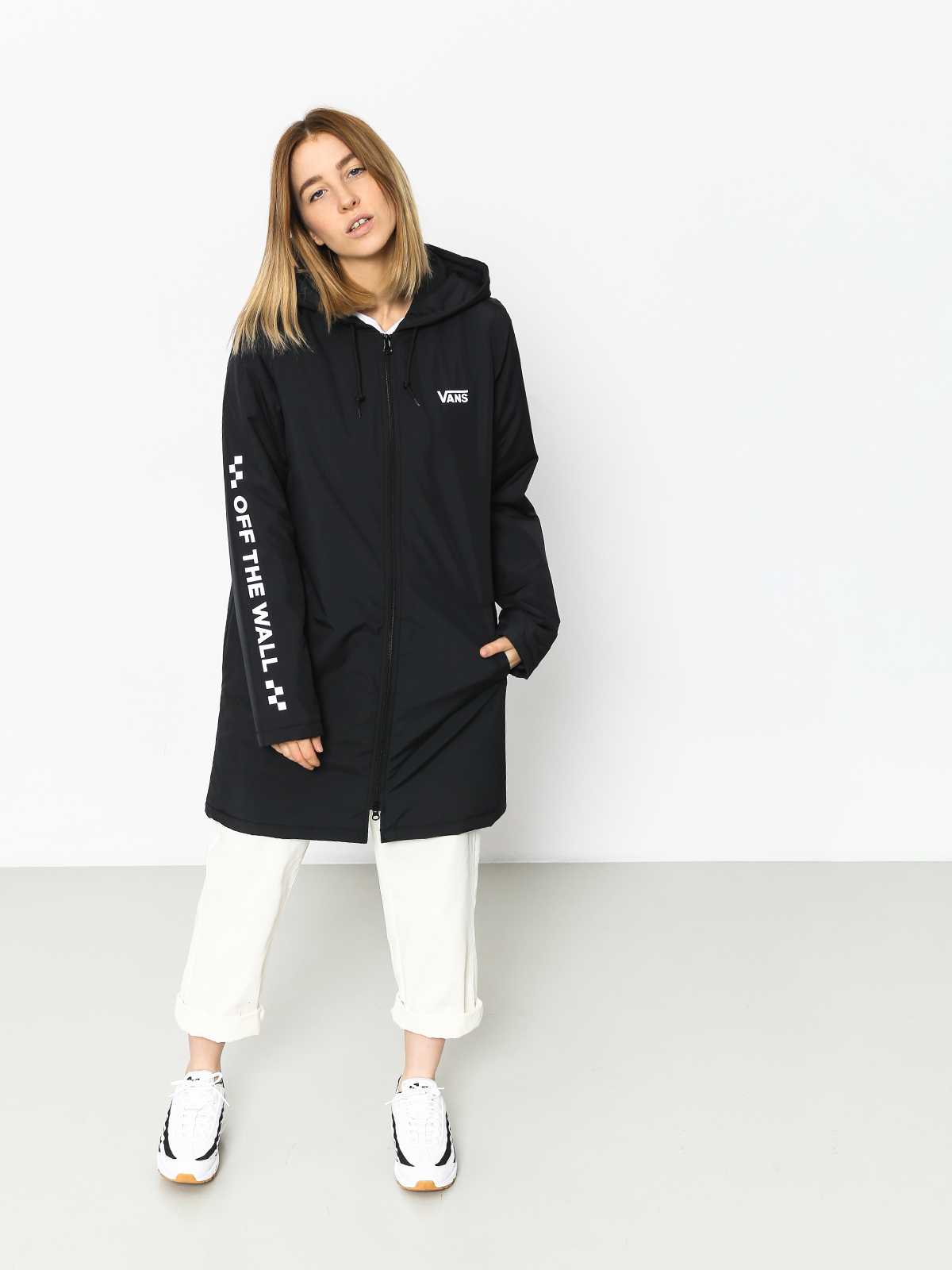 Vans Jacket Alliance Long Windbreaker Wmn (black)