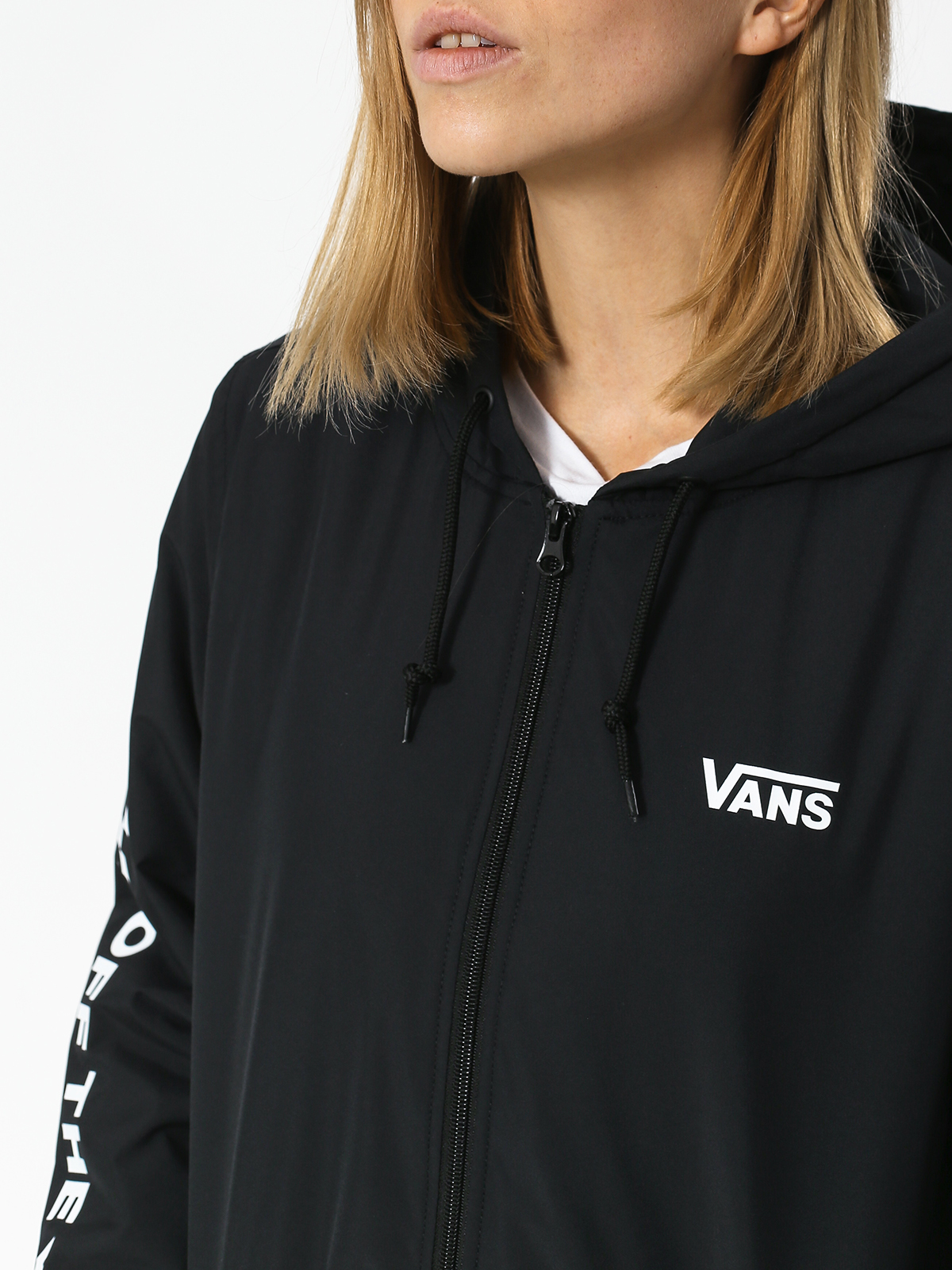 Vans Jacket Alliance Long Windbreaker Wmn (black)