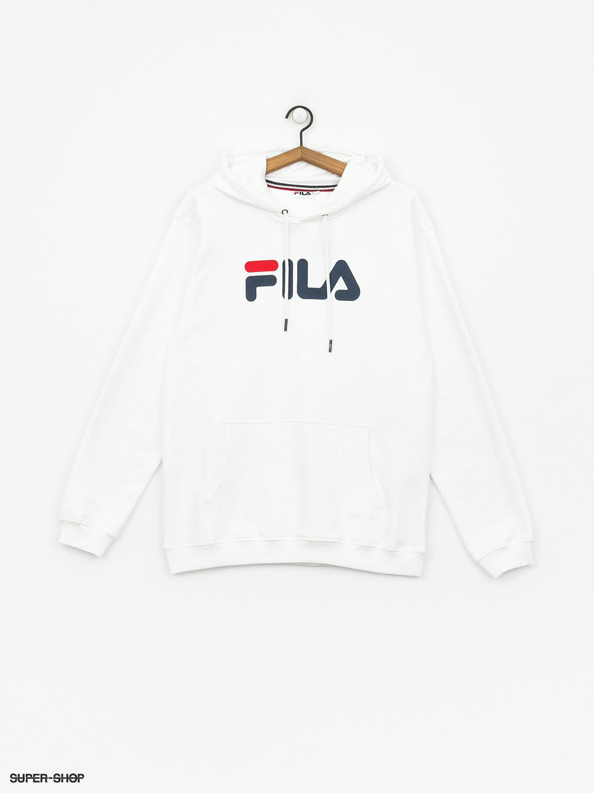 White hoodie clearance fila