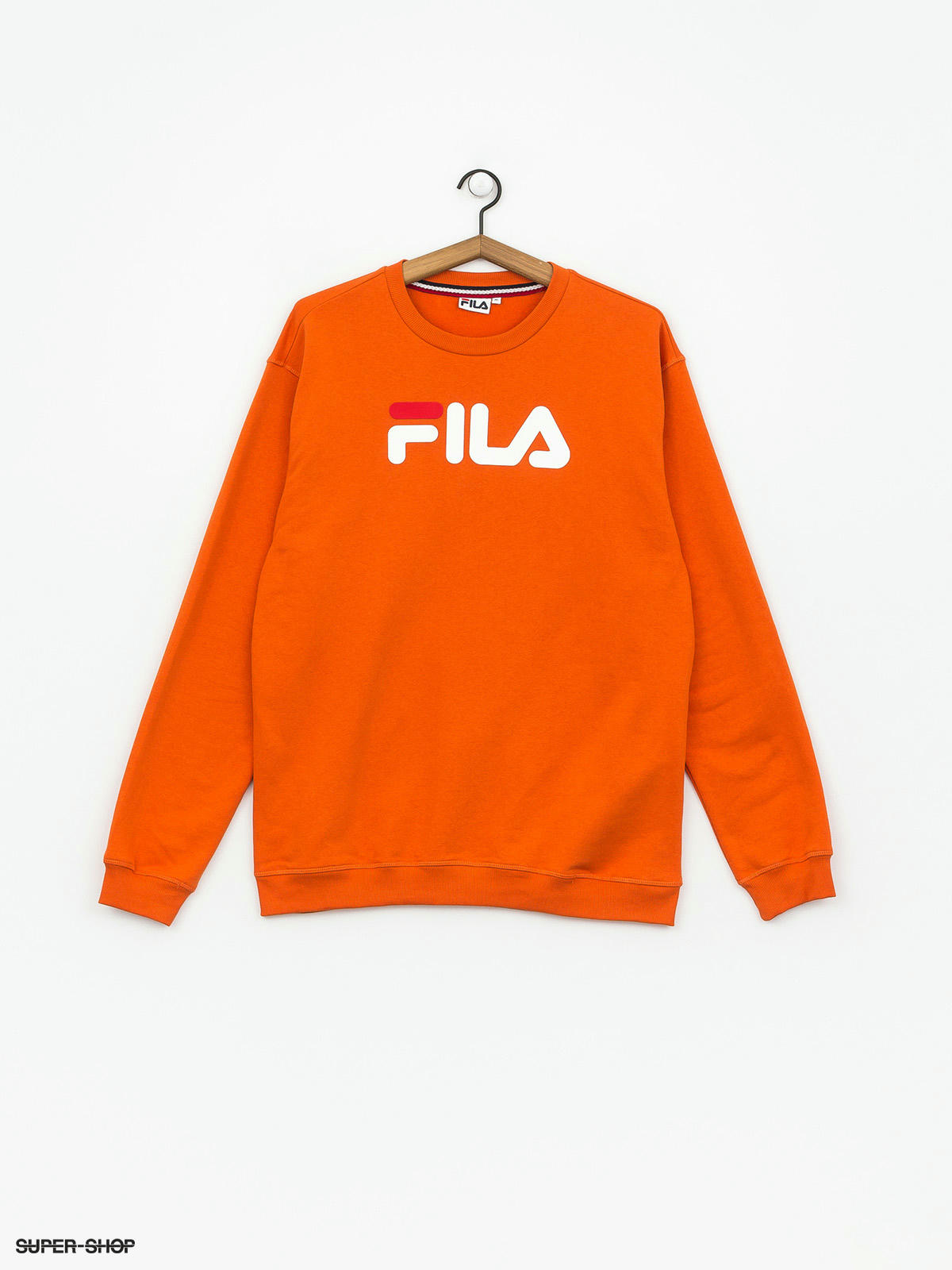 Orange fila deals sweatshirt