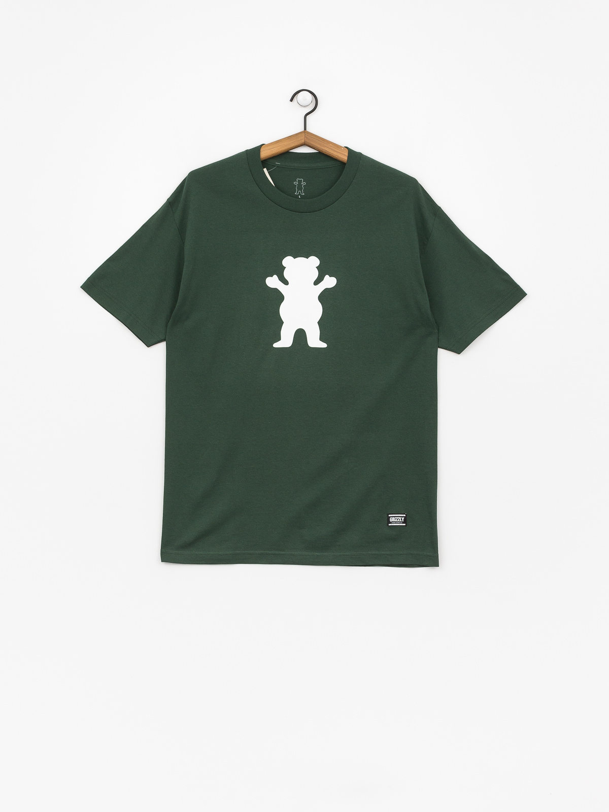 Grizzly Griptape Og Bear Basic Tee T-shirt (green)
