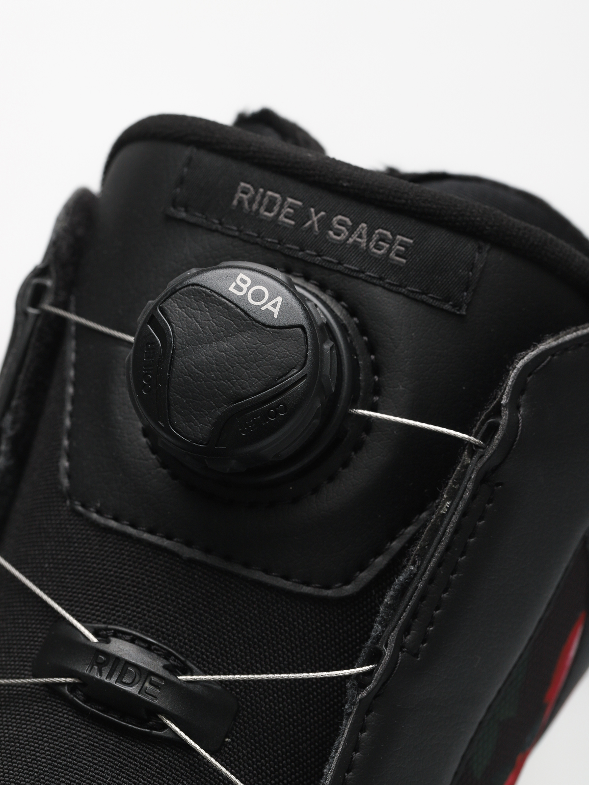 Womens Ride Snowboard boots Sage (black rose)