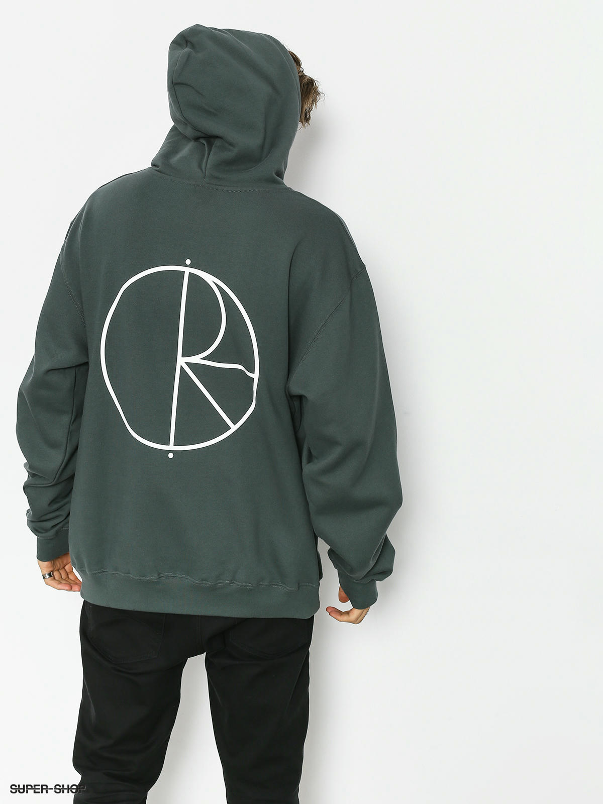 polar stroke logo hoodie