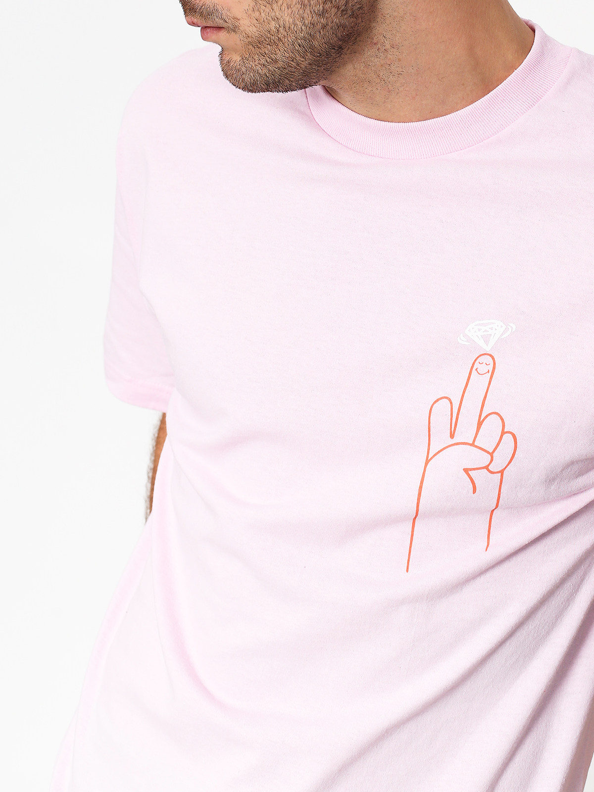 Diamond Supply Co. No 1 Skatecore T-shirt (pink)