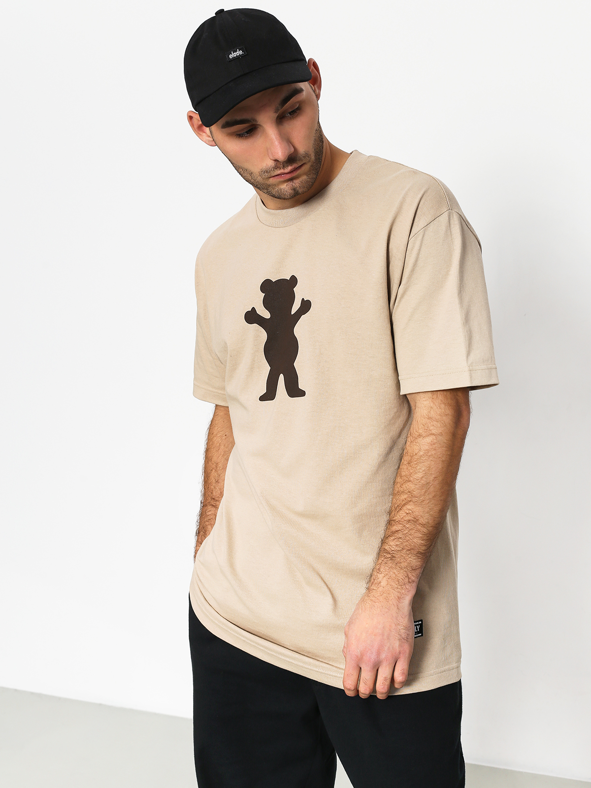 Grizzly Griptape Og Bear Basic Tee T-shirt (sand)