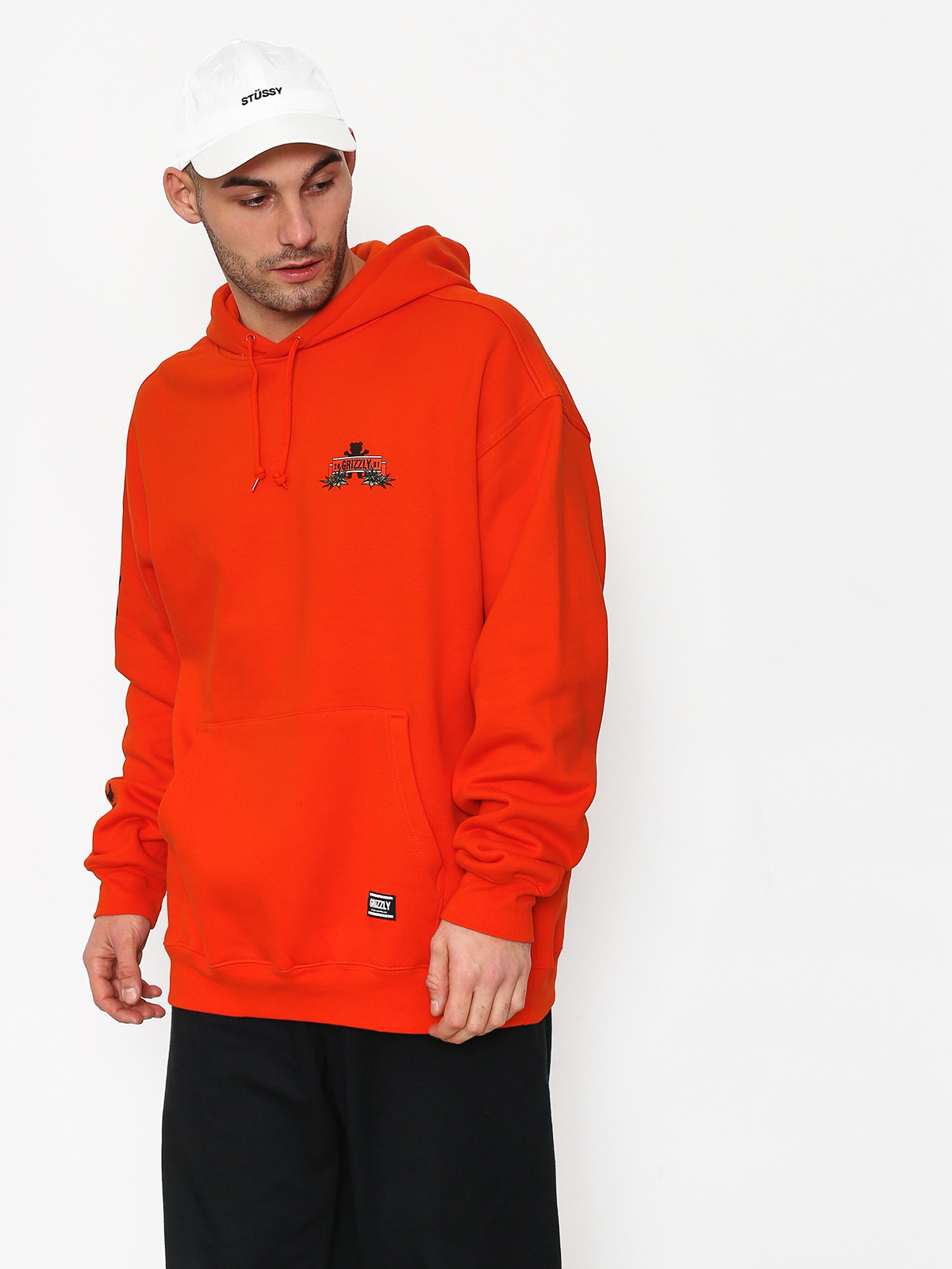 Grizzly Griptape Fear The Deer HD Hoodie (orange)