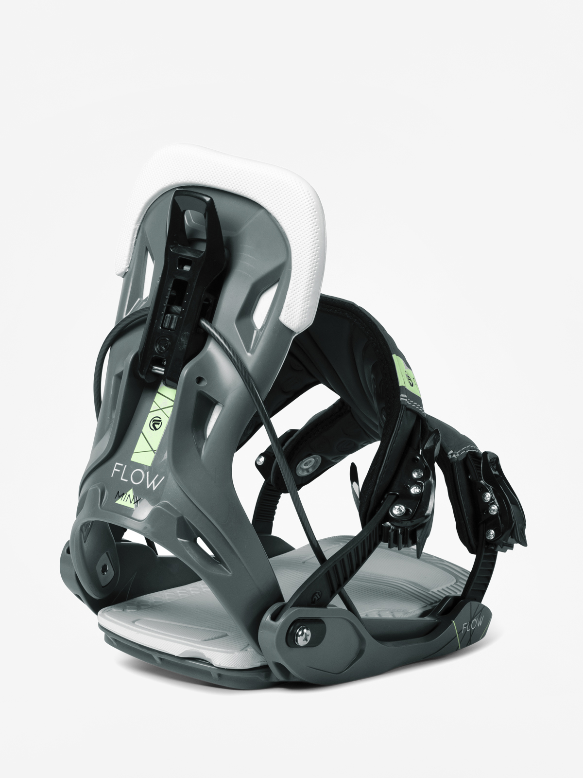 Mens Flow Minx Snowboard bindings (space grey)
