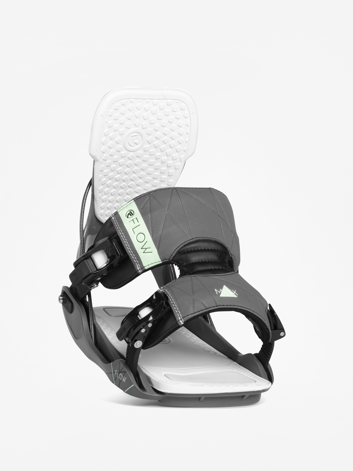 Mens Flow Minx Snowboard bindings (space grey)