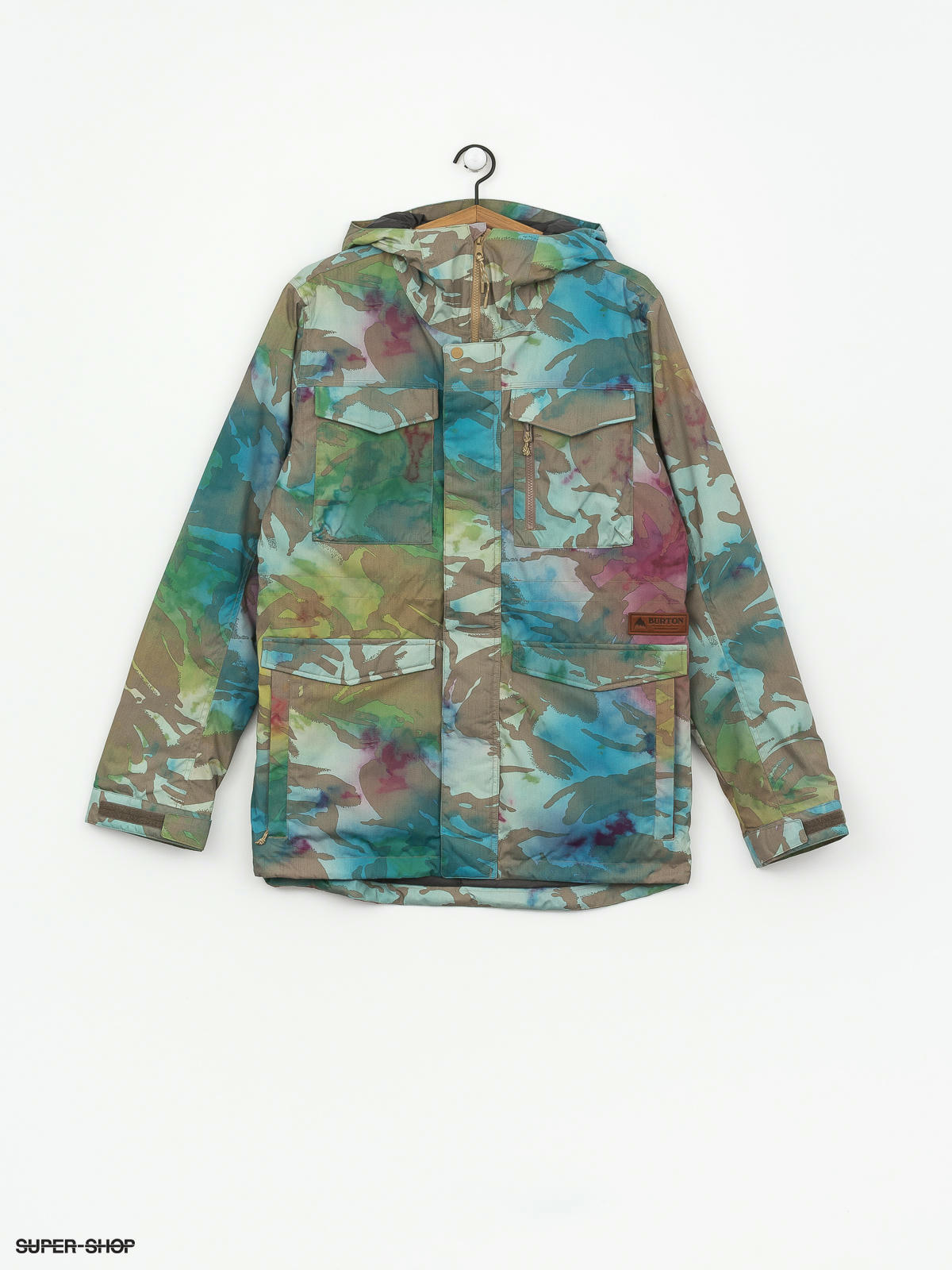 Burton Snowboard jacket Covert festival camo