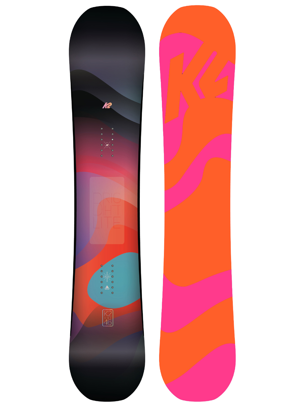 K2 Snowboard Bright Lite Wmn (orange/pink)
