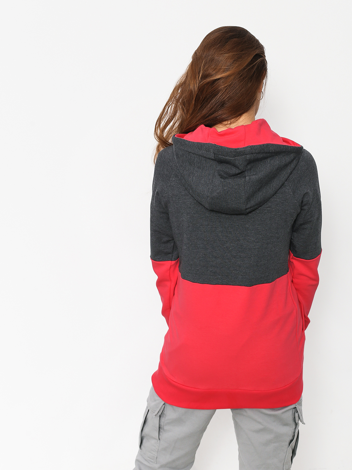 Majesty Flipside Lady Hoodie Wmn (graphite/pink)