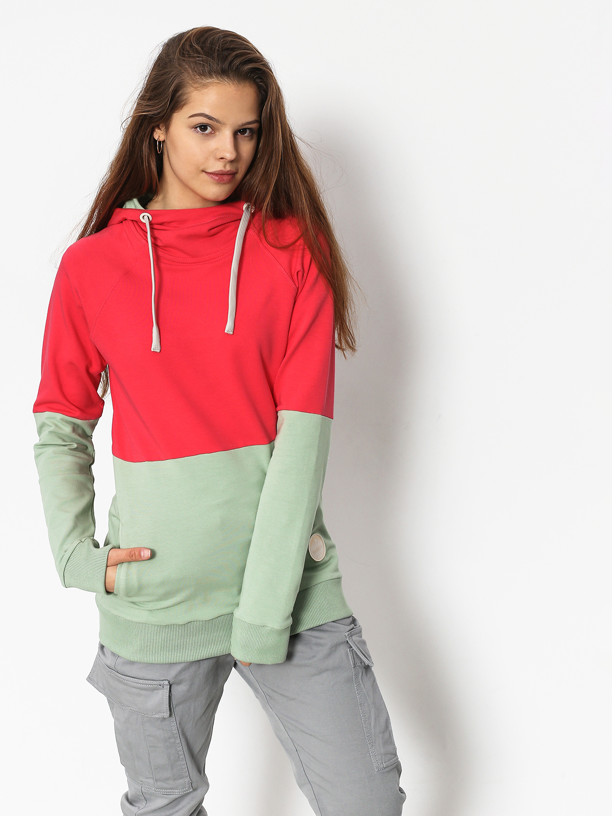 Majesty Flipside Lady Hoodie Wmn (pink/mint)