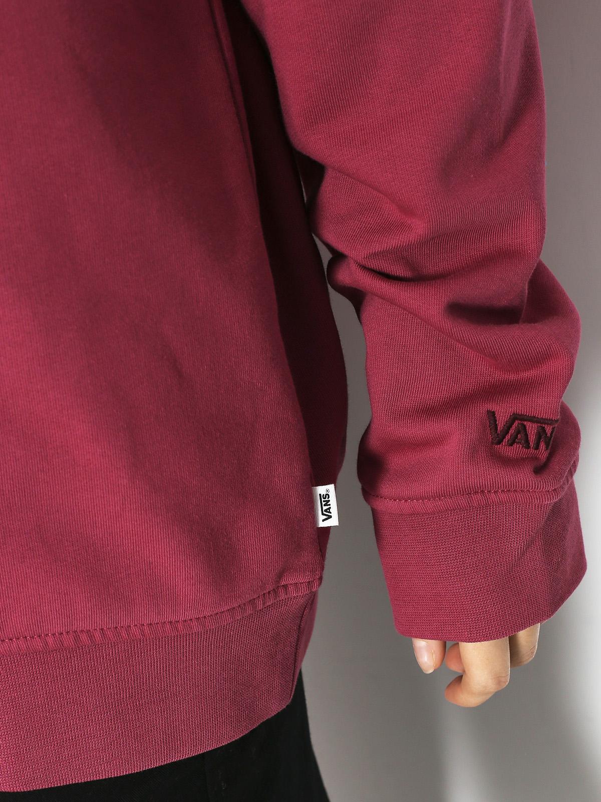 overtime rose crew sweater