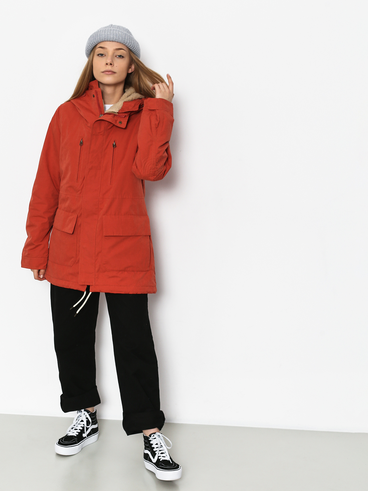 Burton Jacket Albury Parka Wmn (hot sauce)