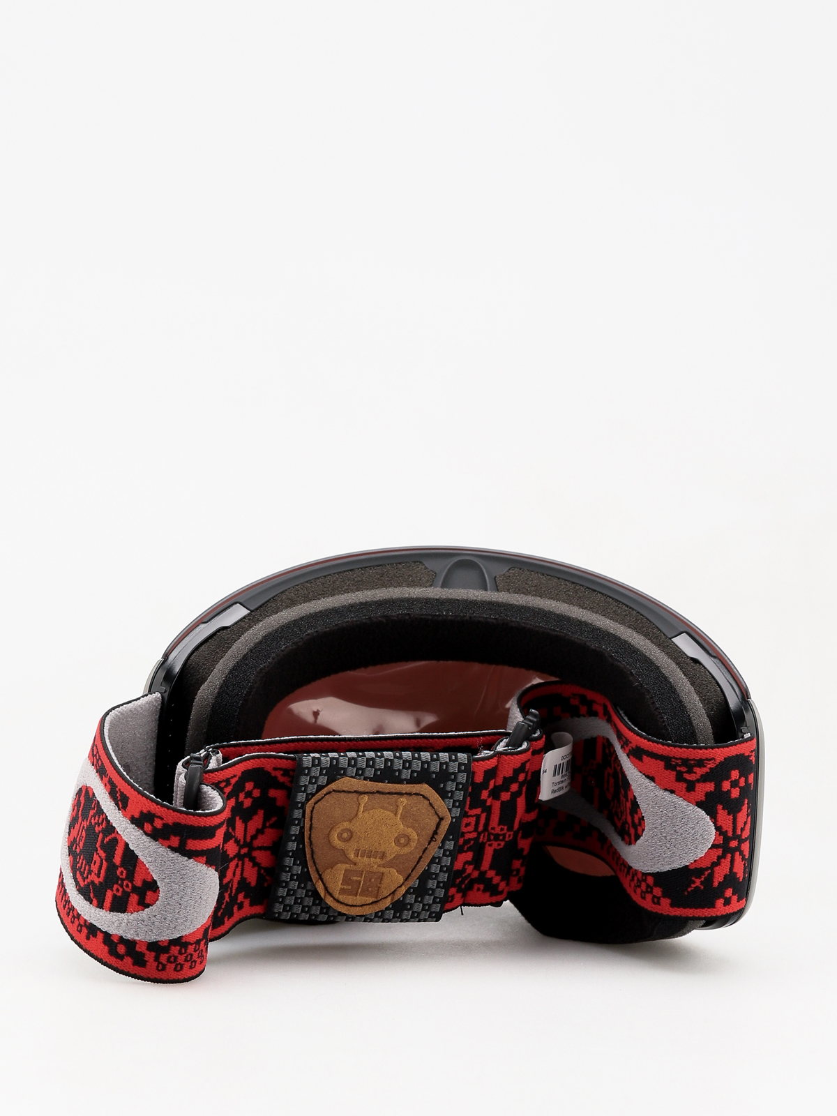 Oakley Flight Deck Goggles (shred bots iron rose/prizm snow black iridium)