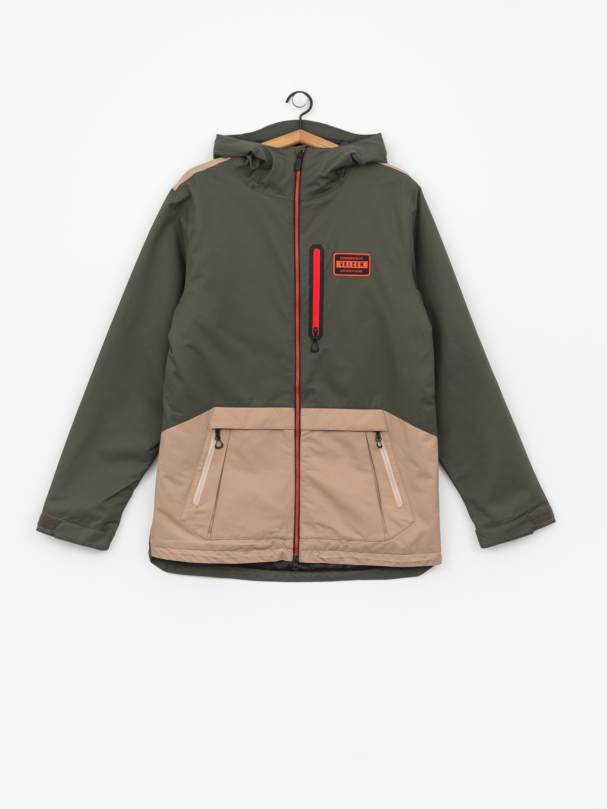 Mens Volcom Analyzer Ins Snowboard jacket (bgr)