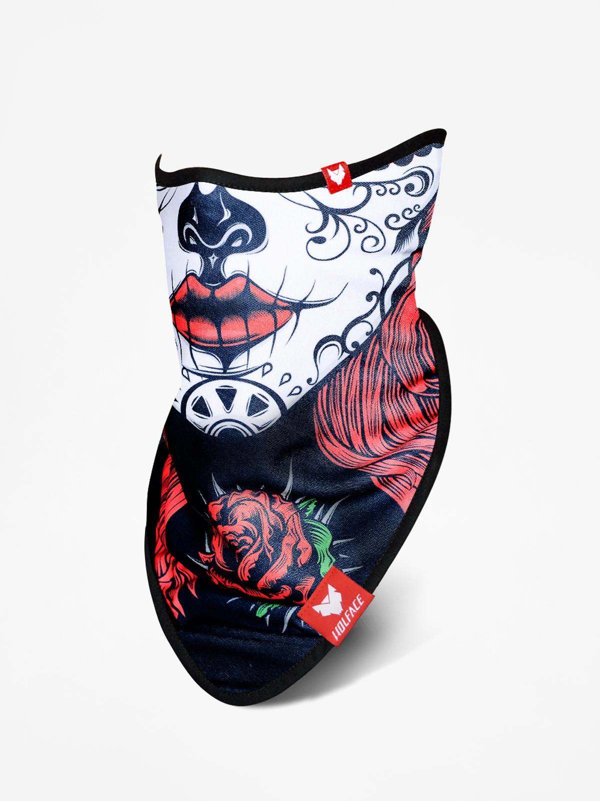 Wolface La Sante Muerte Bandana (red)