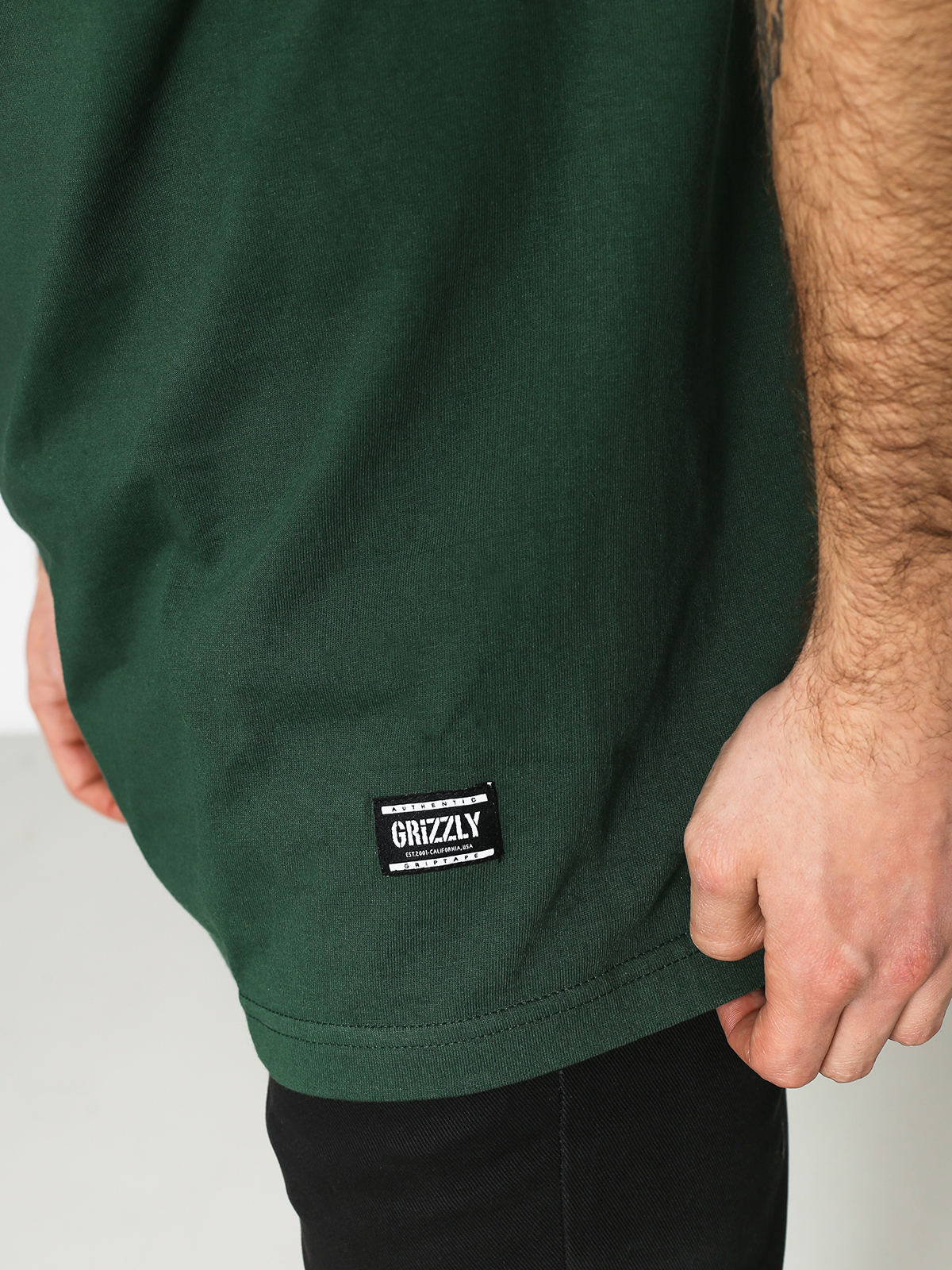 Grizzly Griptape Og Bear Basic Tee T-shirt (green)