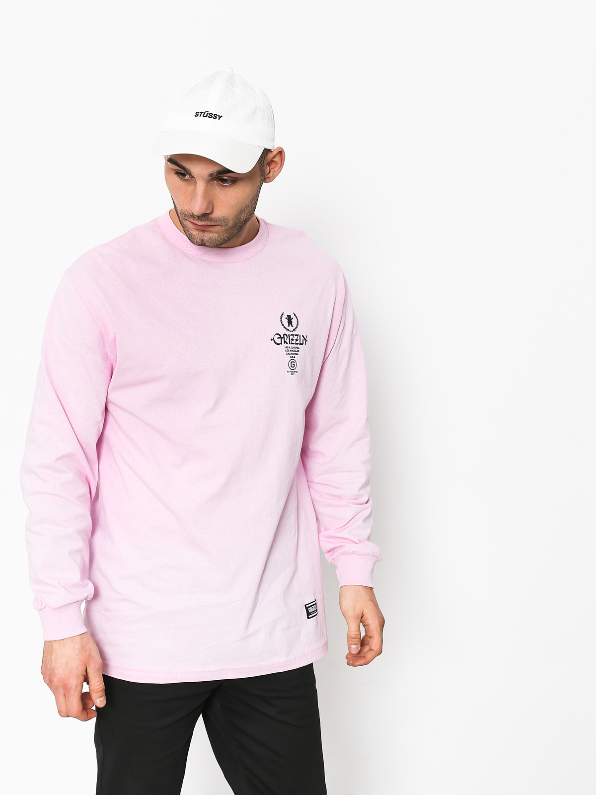 Grizzly Griptape Volume One Tee Longsleeve (pink)