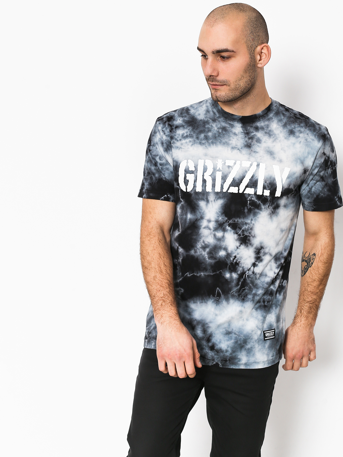 Grizzly Griptape Storm Front Tie-Dye T-shirt (tie dye)