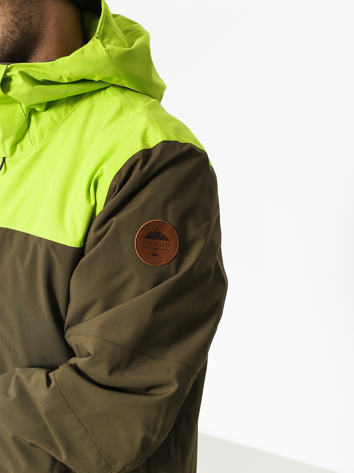 Mens Quiksilver Arrow Wood Snowboard jacket (grape leaf)