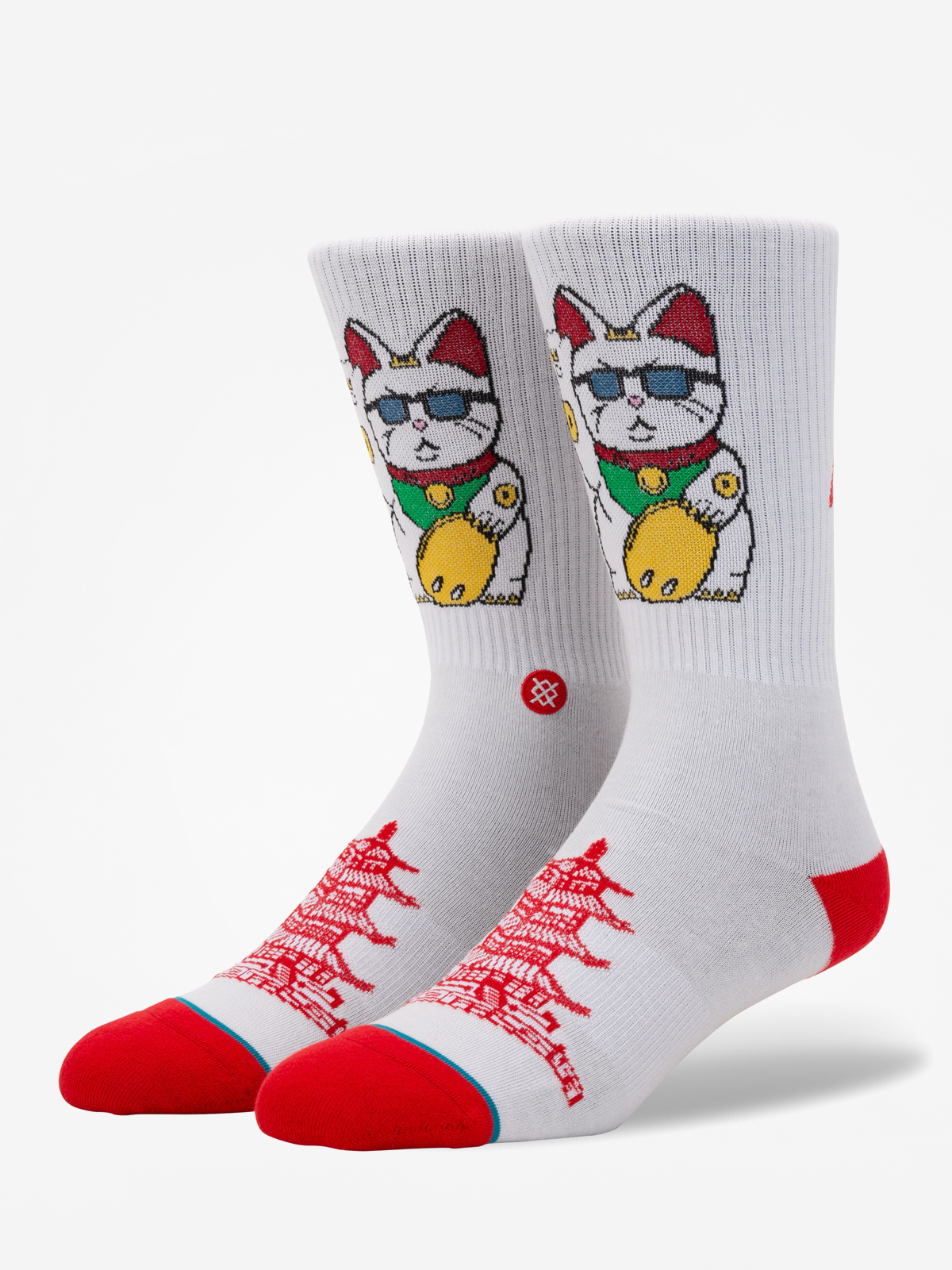 Stance Thank You Enjoy Socken (white)