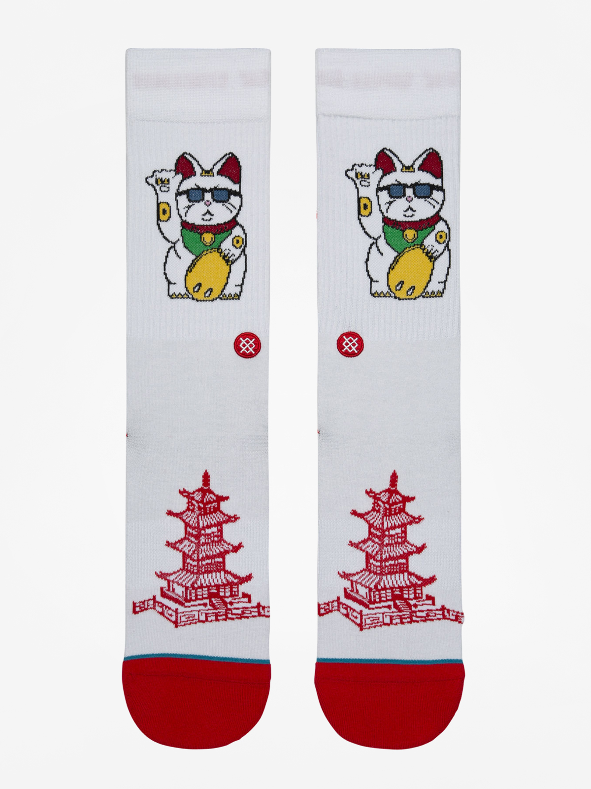 Stance Thank You Enjoy Socken (white)