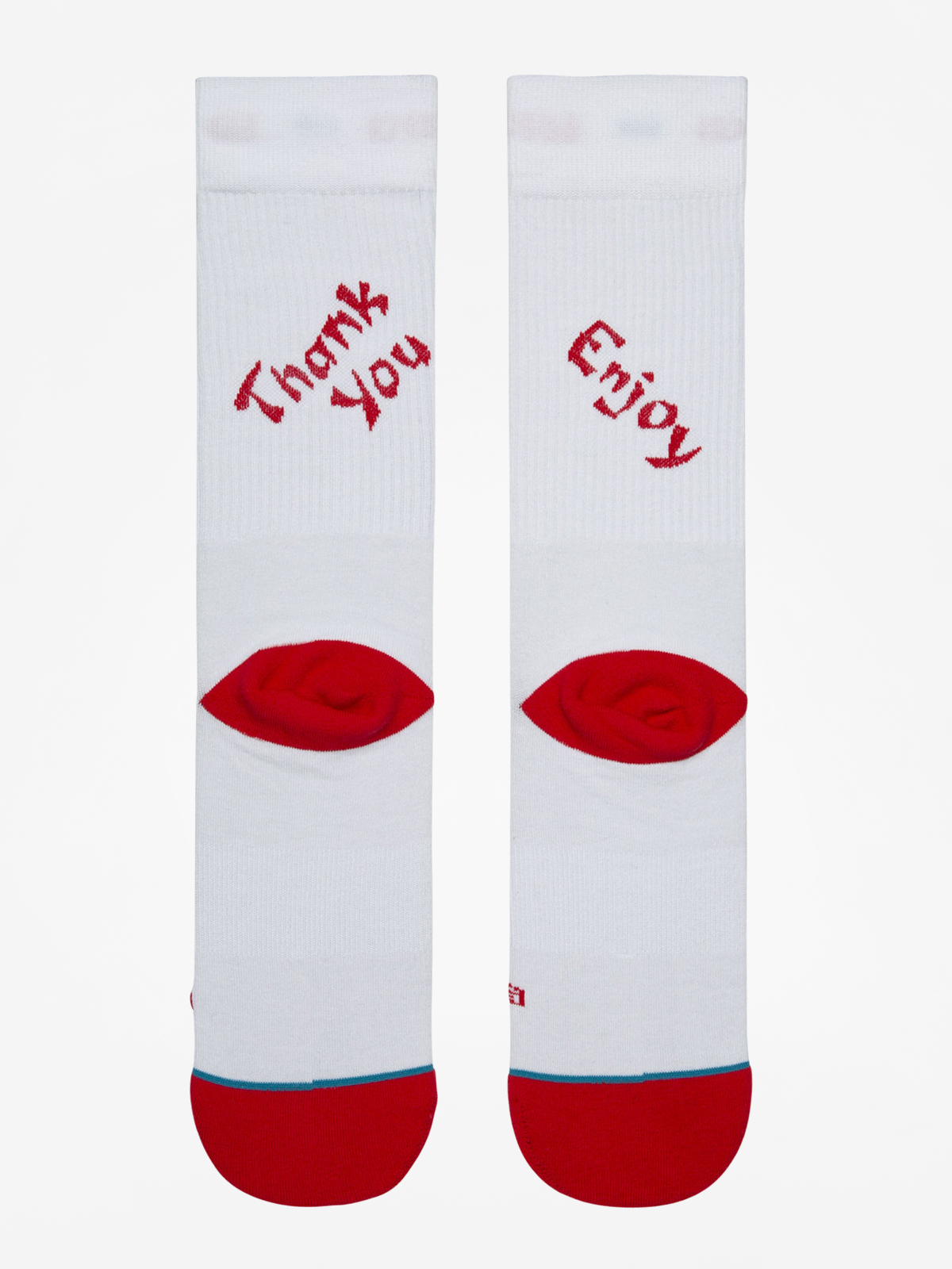 Stance Thank You Enjoy Socken (white)