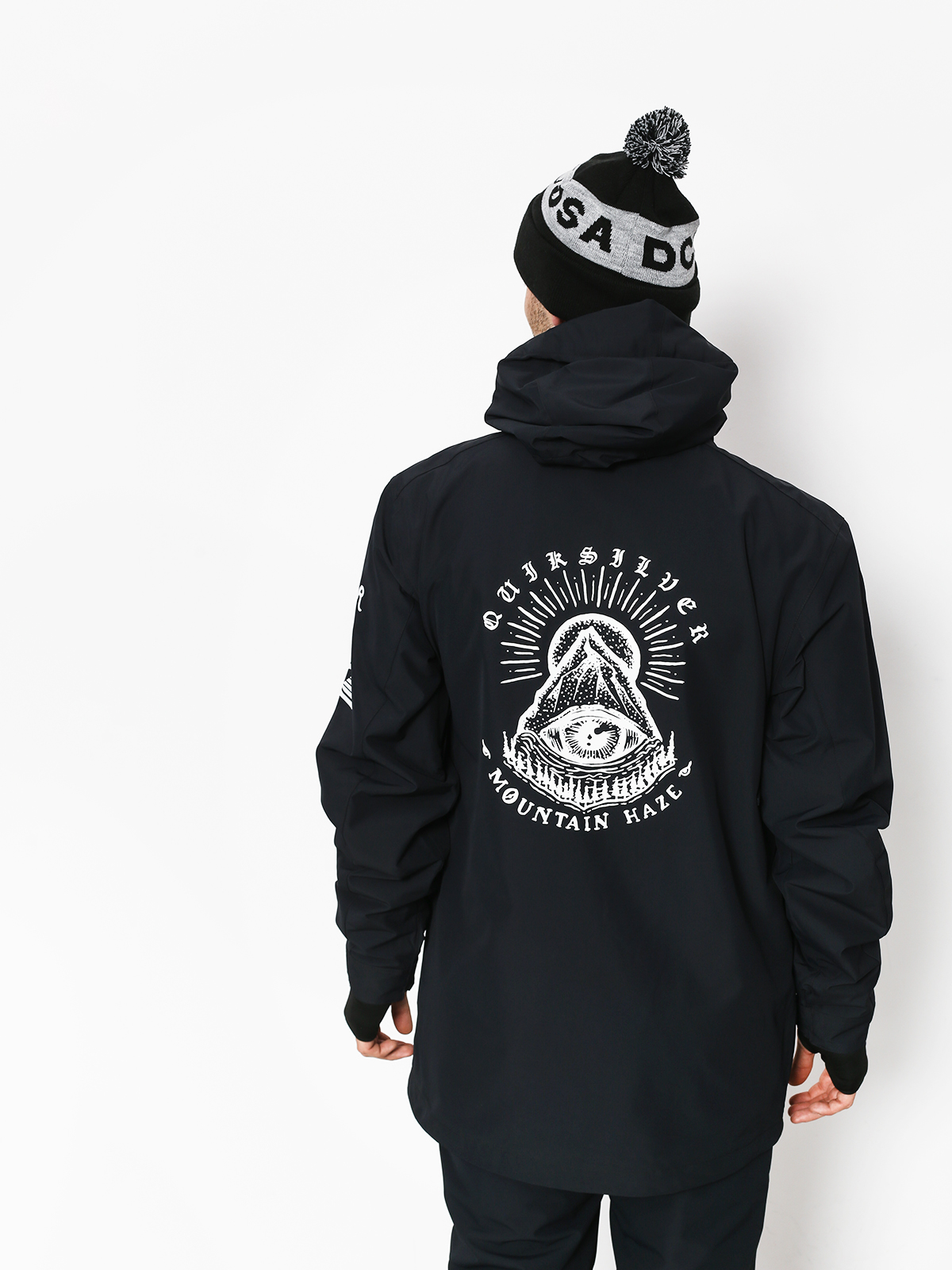 Herren Quiksilver In The Hood Snowboardjacke (black)