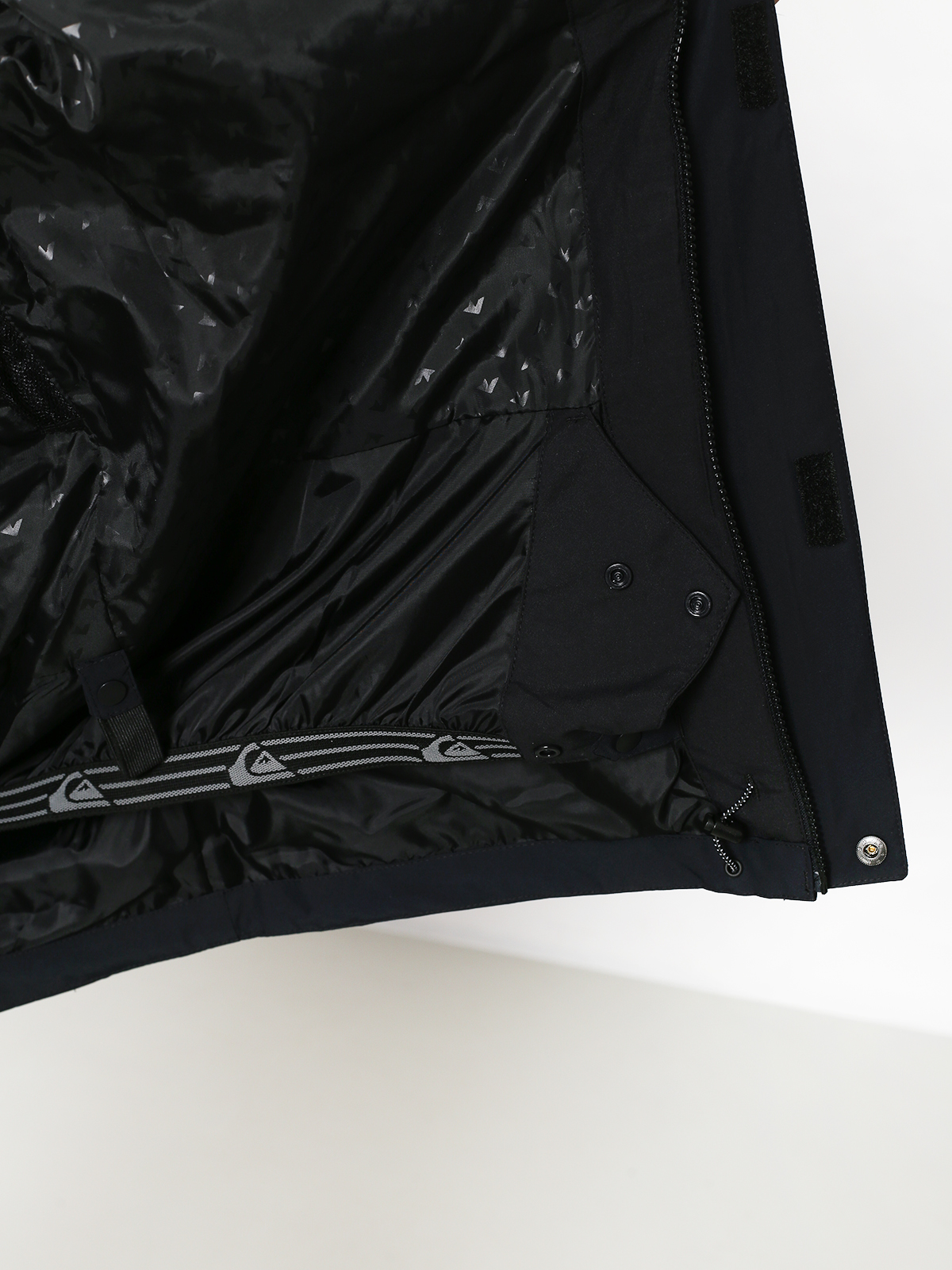 Black Quiksilver in The Hood-Veste de Ski//Snowboard pour Gar/çon 8-16 Ans FR