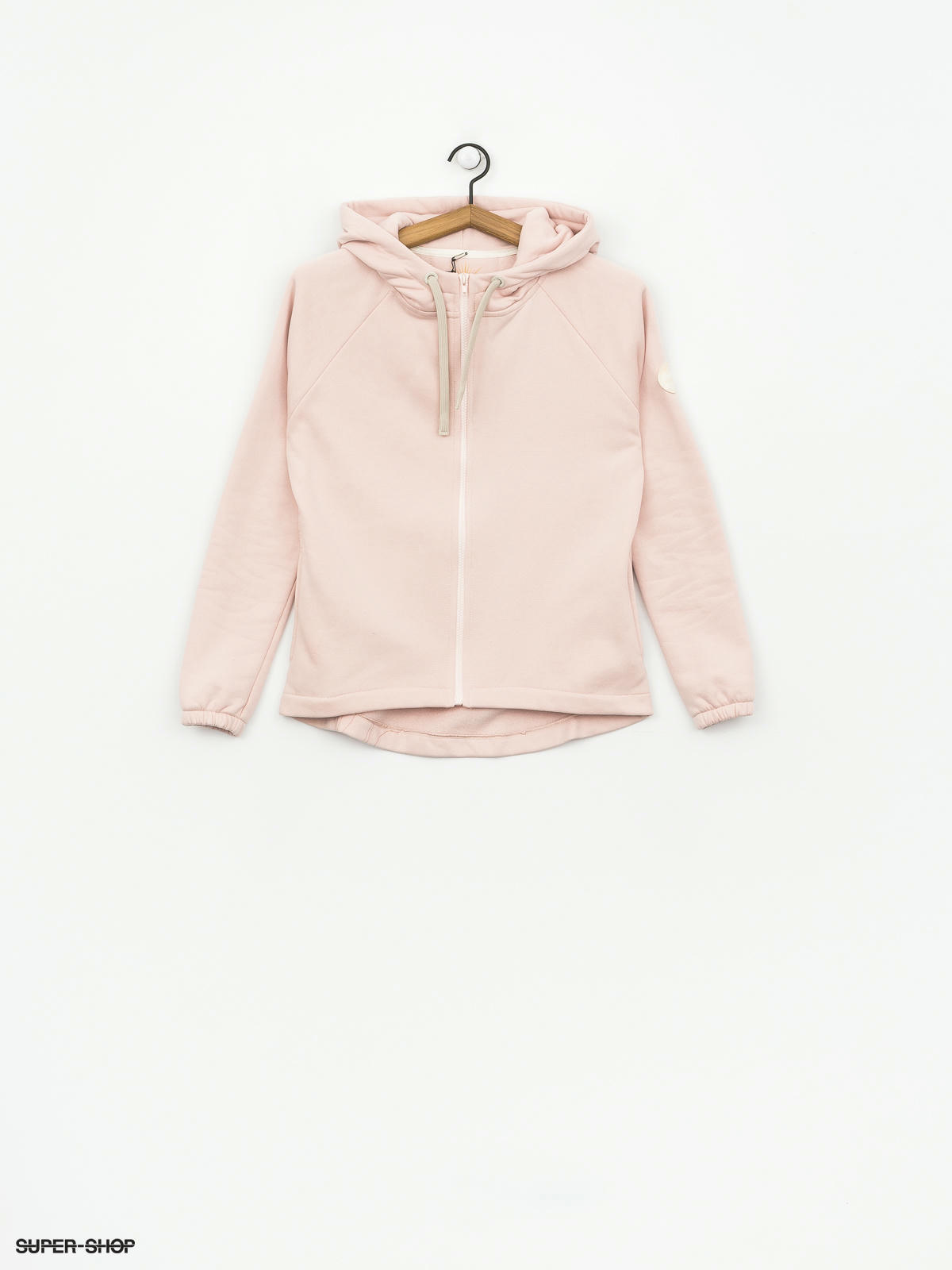 powder pink hoodie