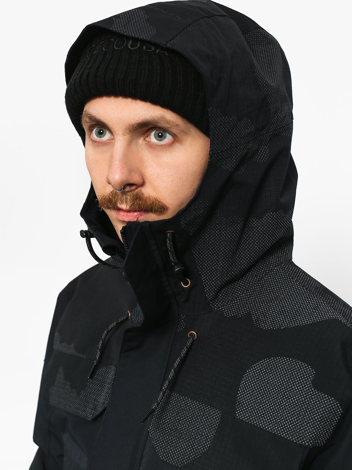 Mens DC Haven Snowboard jacket (blk reflective camo)