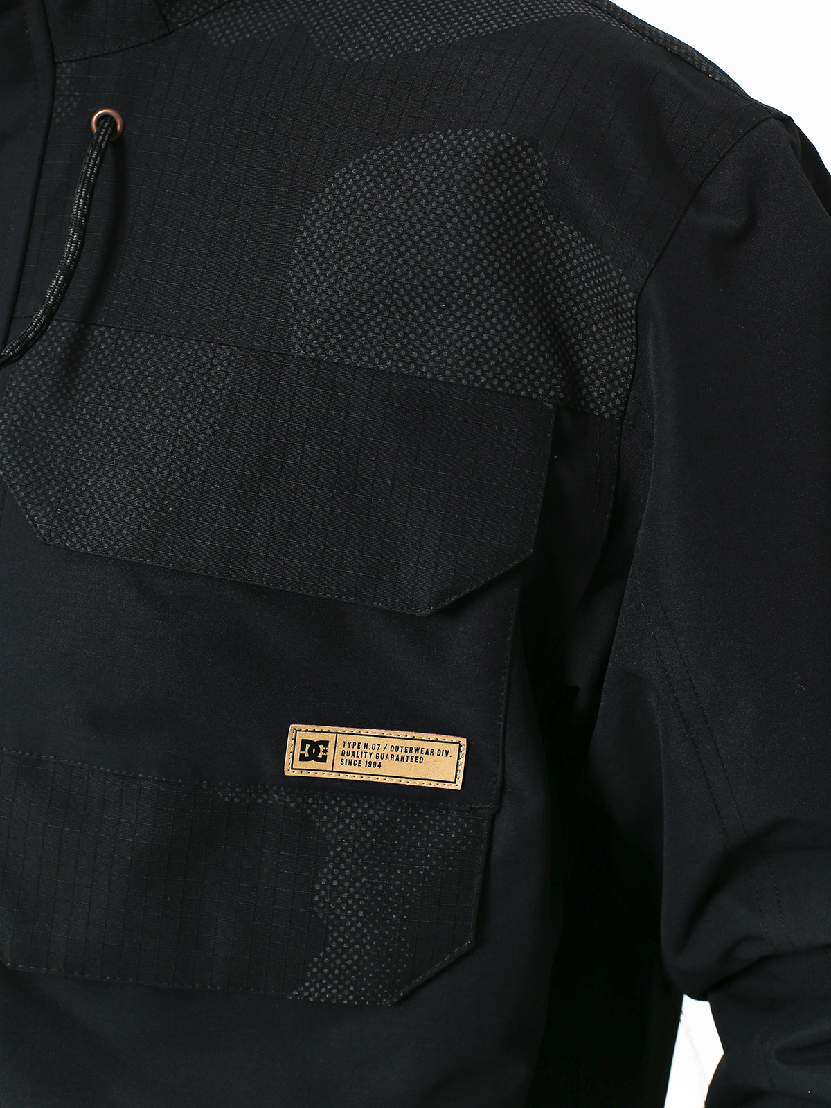 Mens DC Haven Snowboard jacket (blk reflective camo)