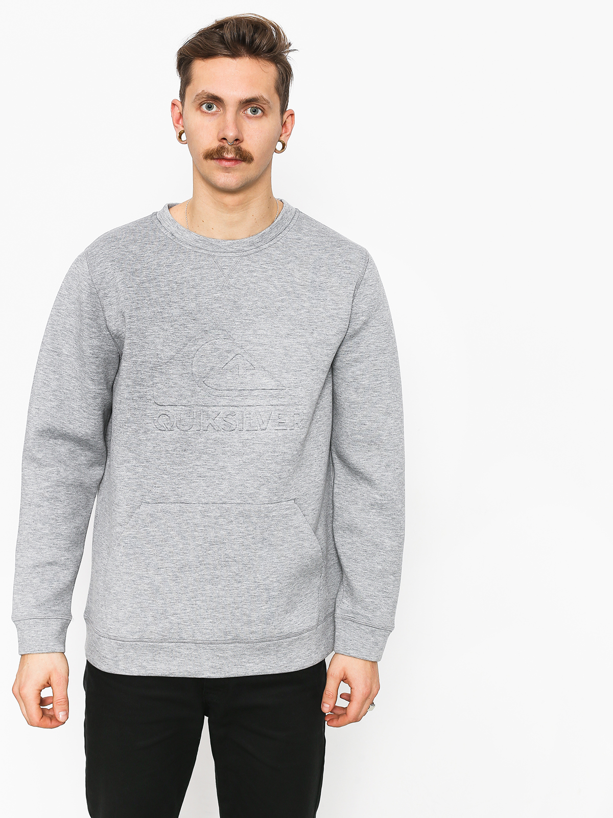 Quiksilver Freedom Crew Active sweatshirt grey (grey heather)